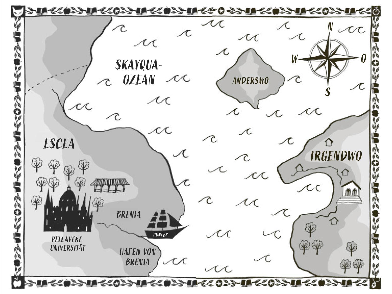 Beispielinhalt (Bild) Indigo Grey - Das Geheimnis der fliegenden Insel