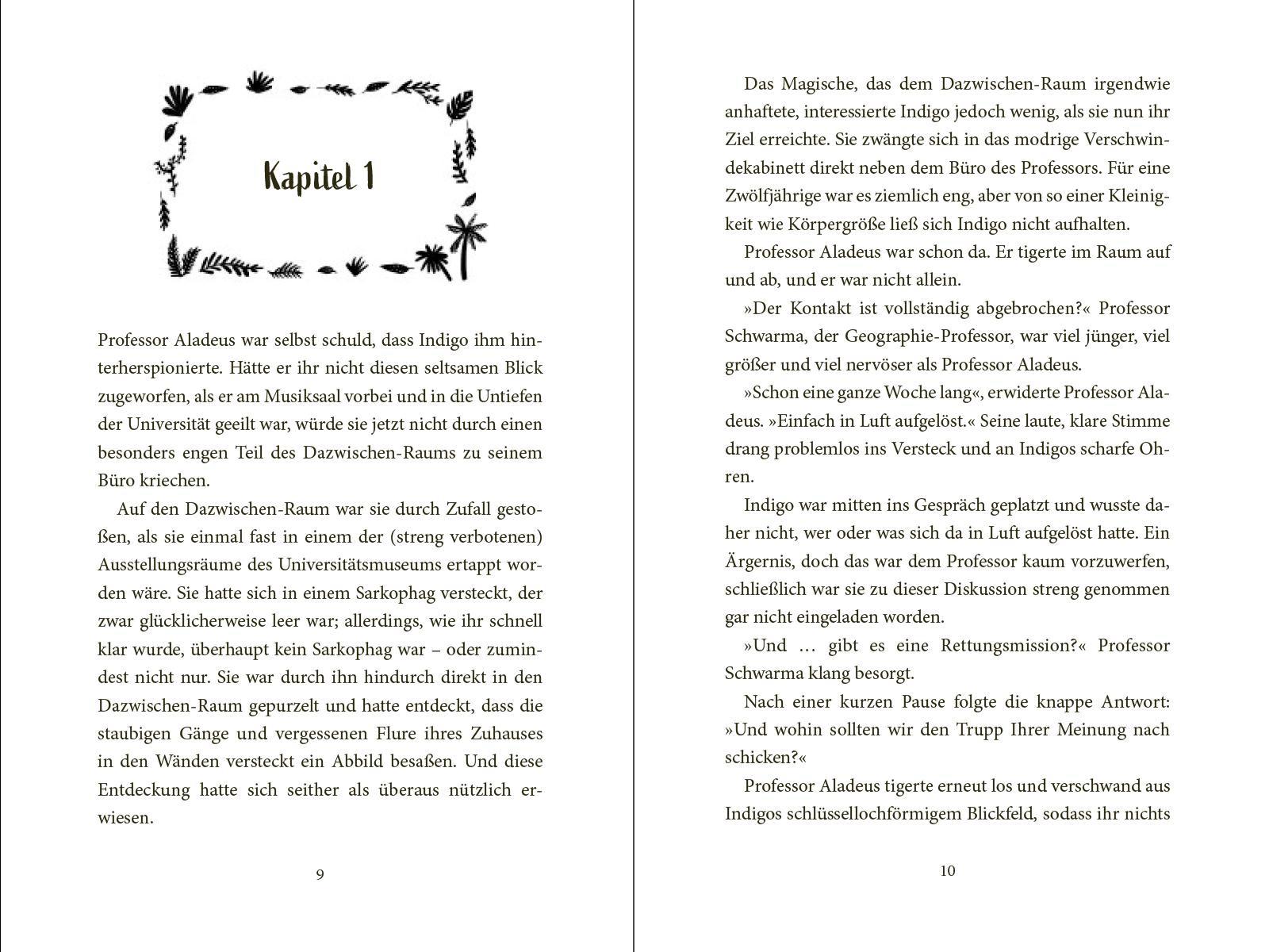 Beispielinhalt (Bild) Indigo Grey - Das Geheimnis der fliegenden Insel