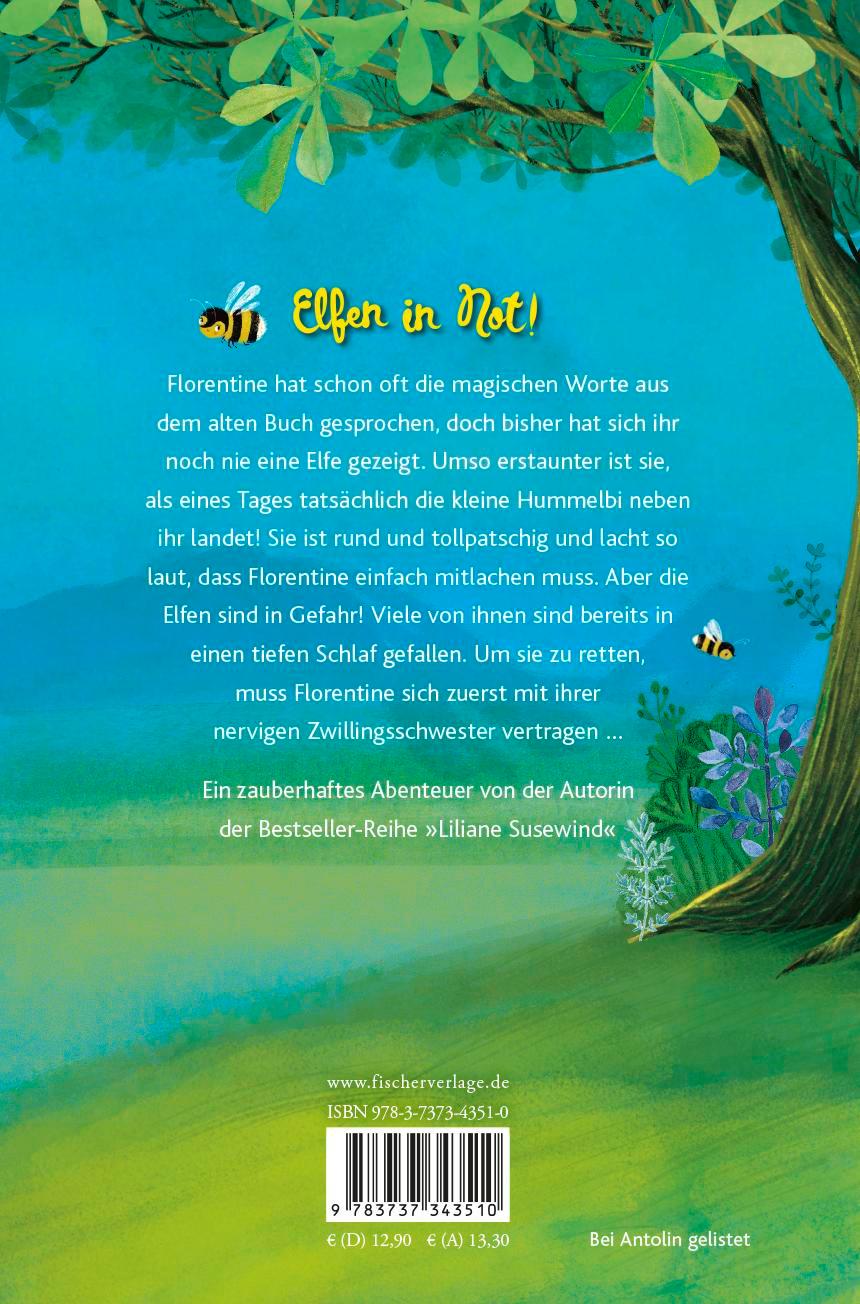 Rückseitencover Hummelbi - Der geheime Elfenzauber