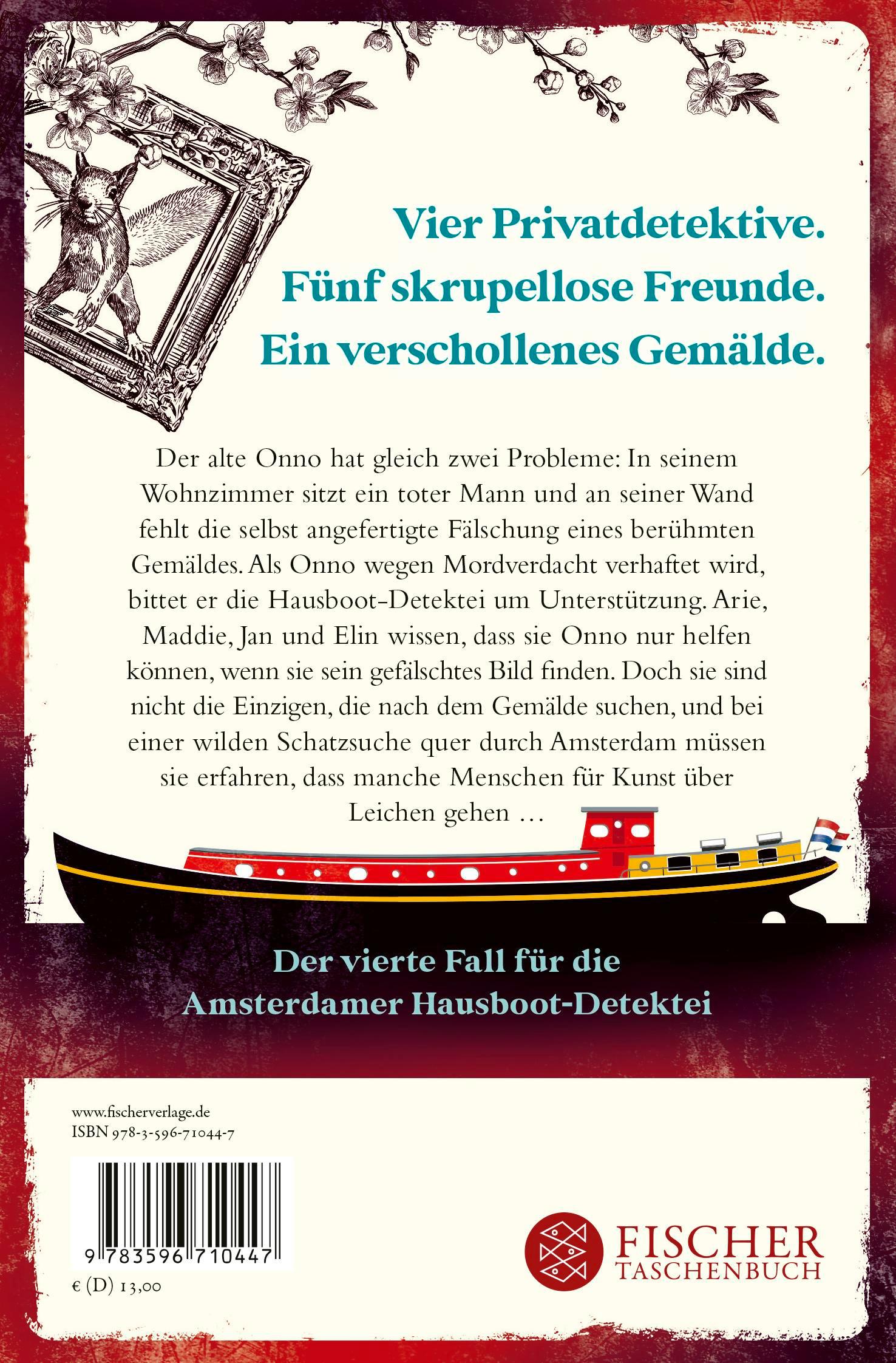 Rückseitencover Die Hausboot-Detektei - Tödliche Farben