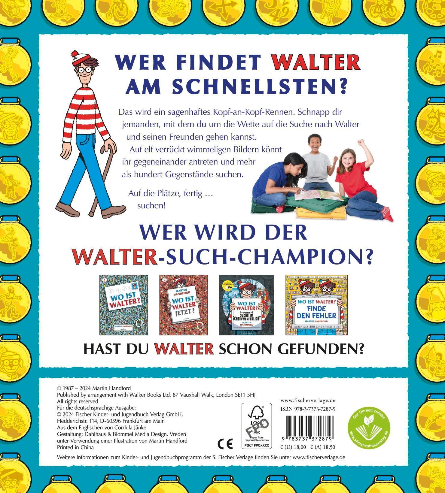 Rückseitencover Wo ist Walter? Das große Wettsuchen