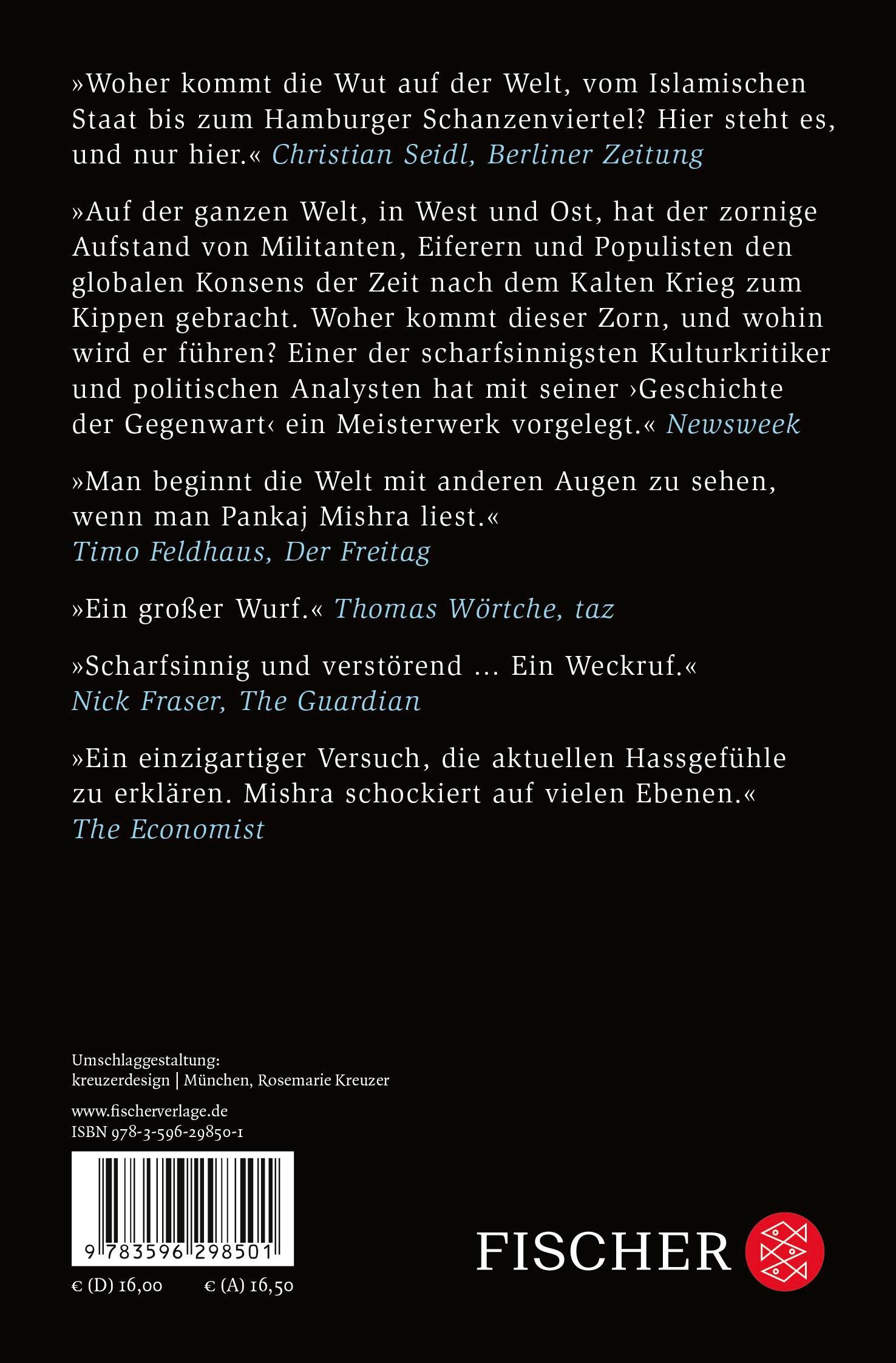 Rückseitencover Das Zeitalter des Zorns