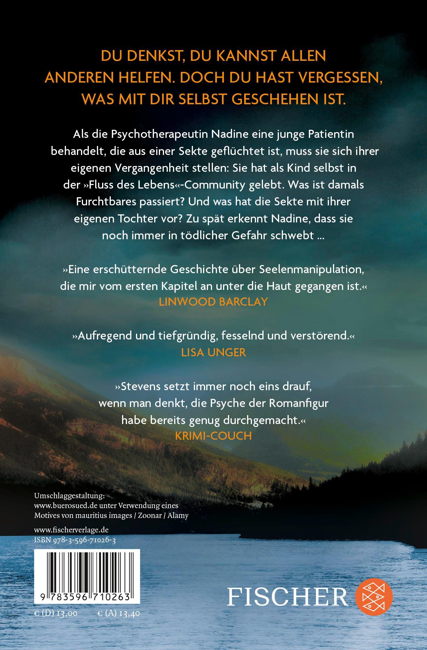 Rückseitencover Blick in die Angst