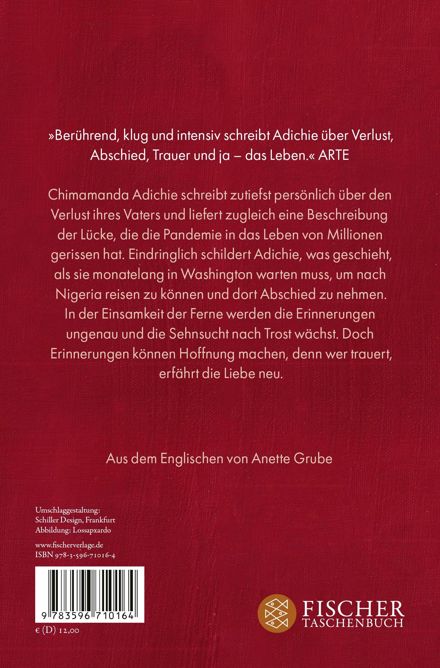 Rückseitencover Trauer ist das Glück, geliebt zu haben
