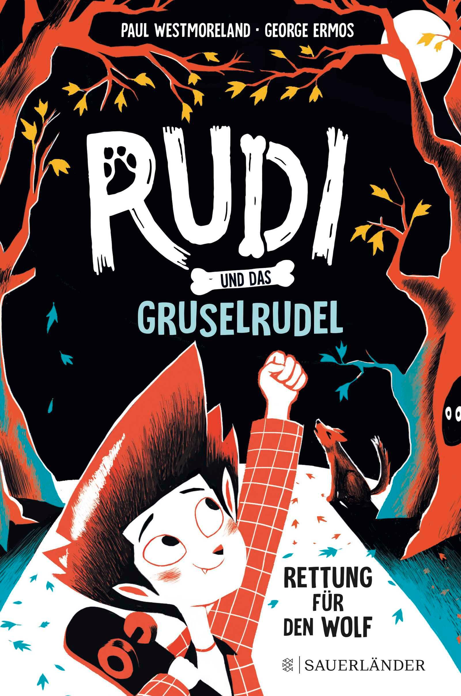 Vorderes Coverbild Rudi und das Gruselrudel - Rettung für den Wolf