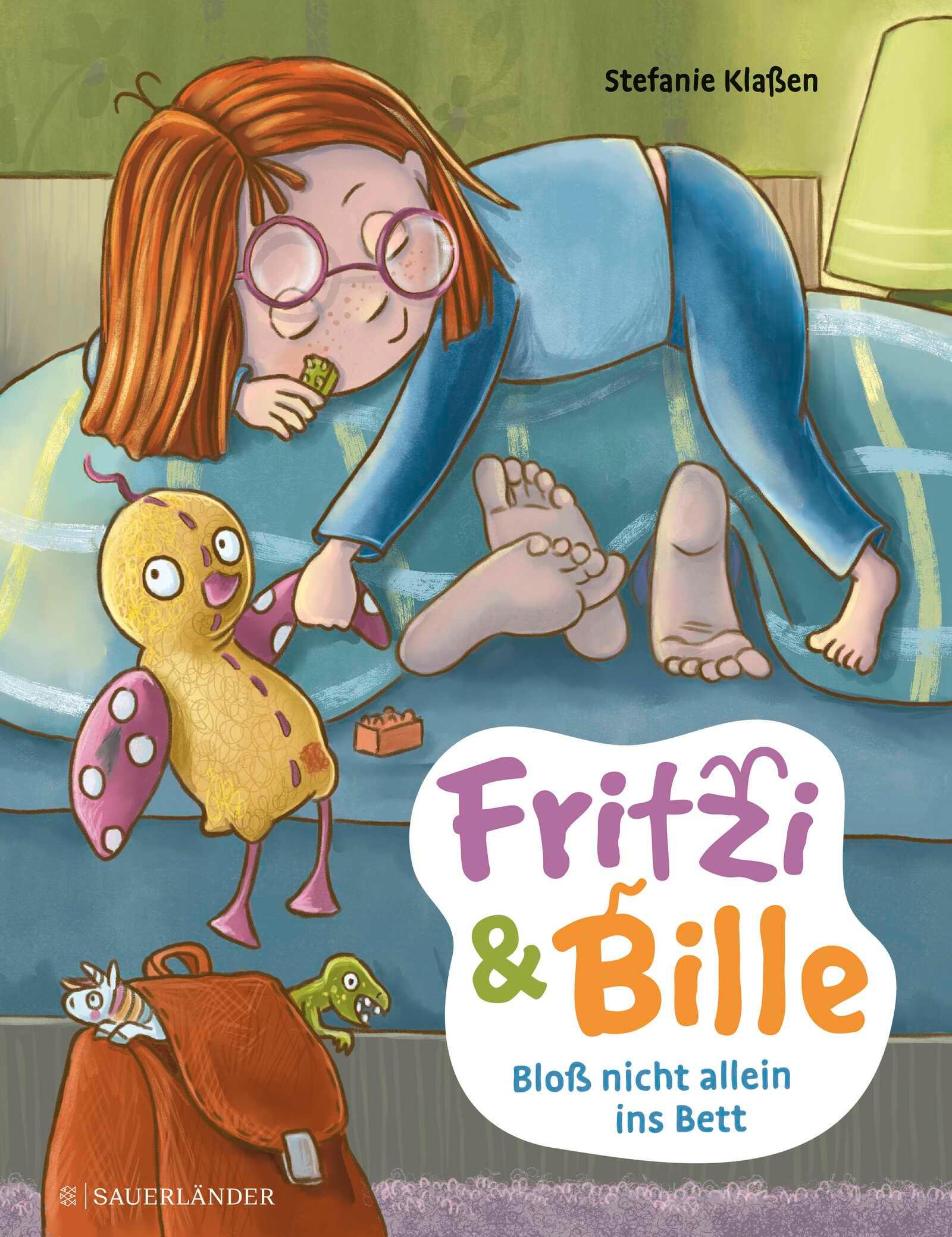 Vorderes Coverbild Fritzi und Bille - Bloß nicht allein ins Bett