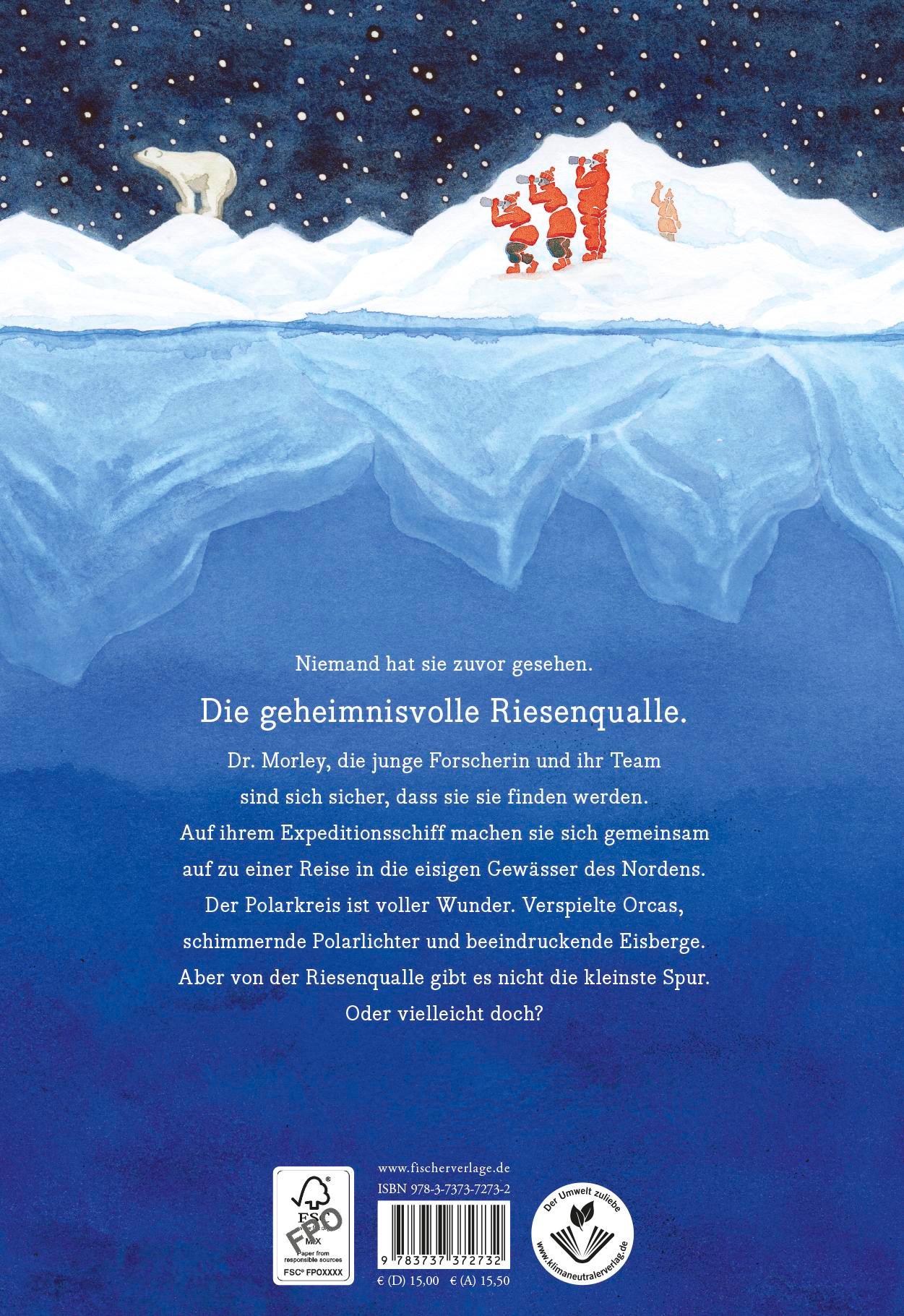 Rückseitencover Auf der Suche nach der geheimnisvollen Riesenqualle