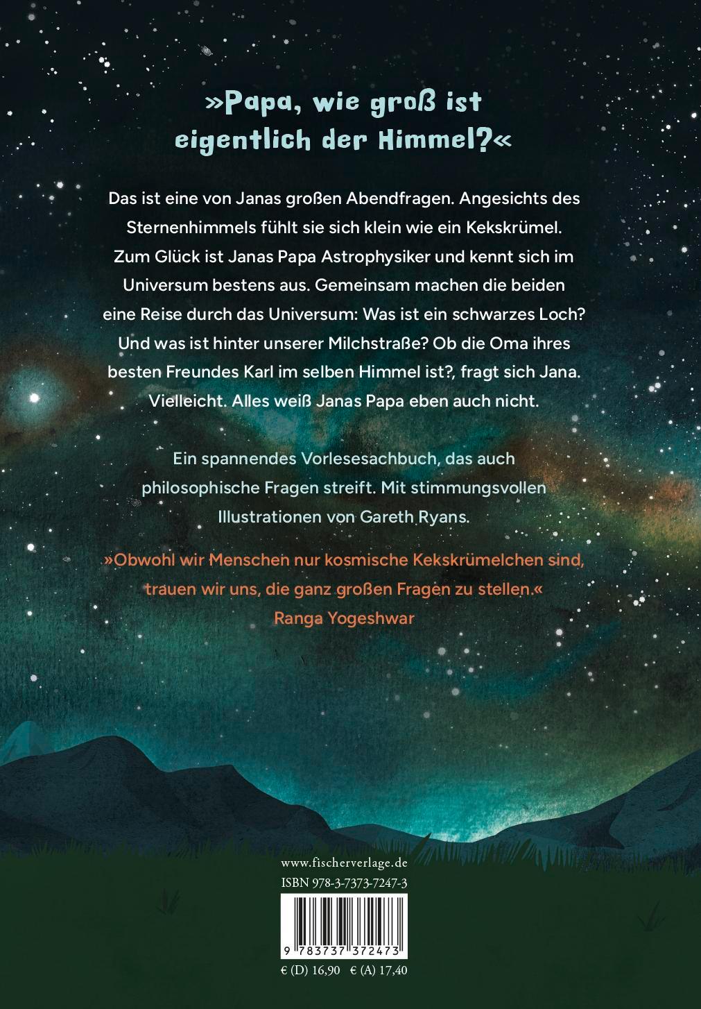 Rückseitencover Kekskrümel im All. Wie groß ist die Unendlichkeit?