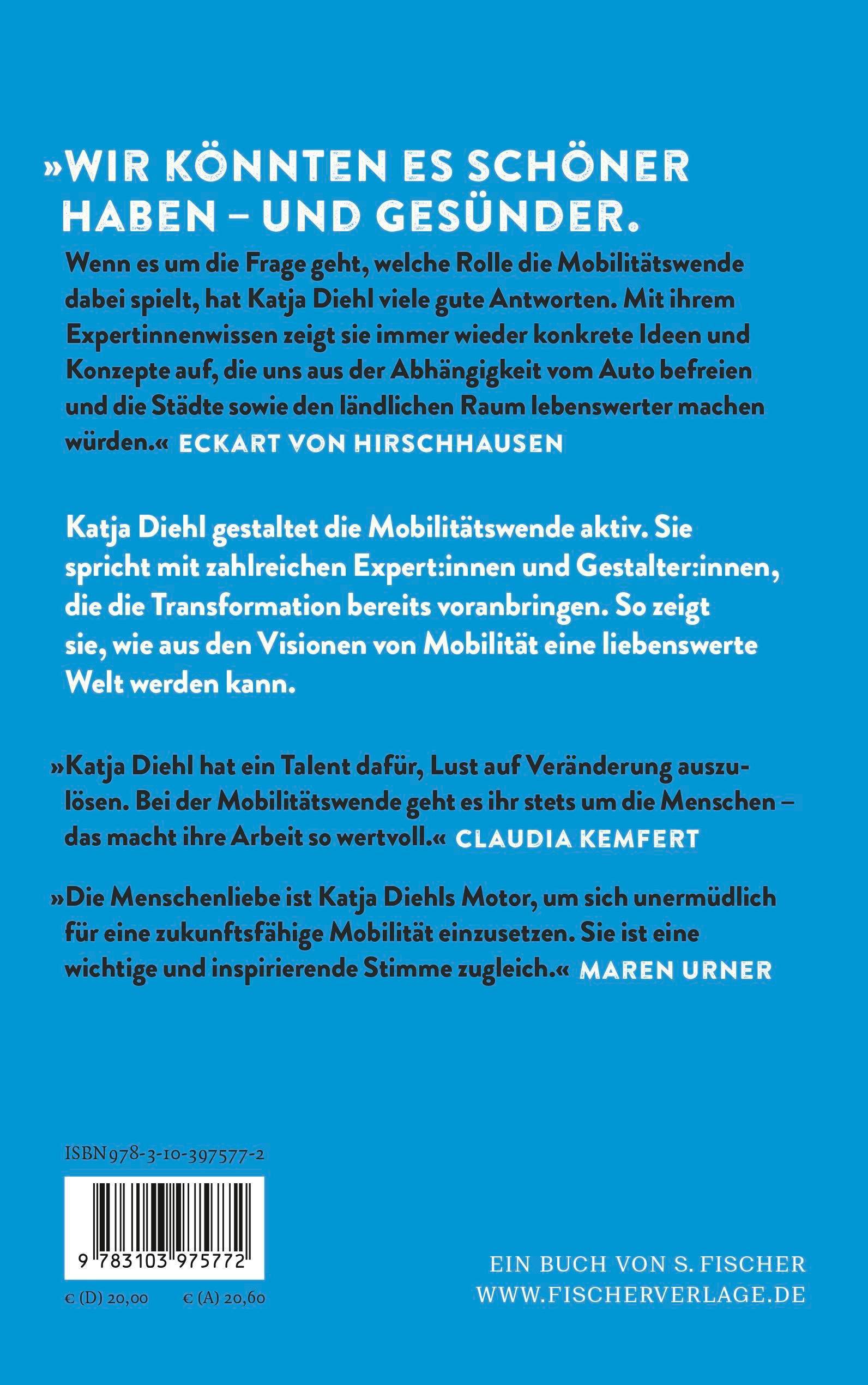 Rückseitencover Raus aus der AUTOkratie - rein in die Mobilität von morgen!