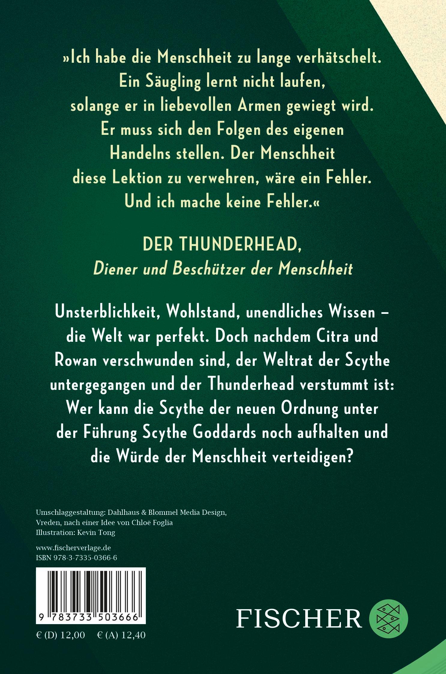 Rückseitencover Scythe - Das Vermächtnis der Ältesten