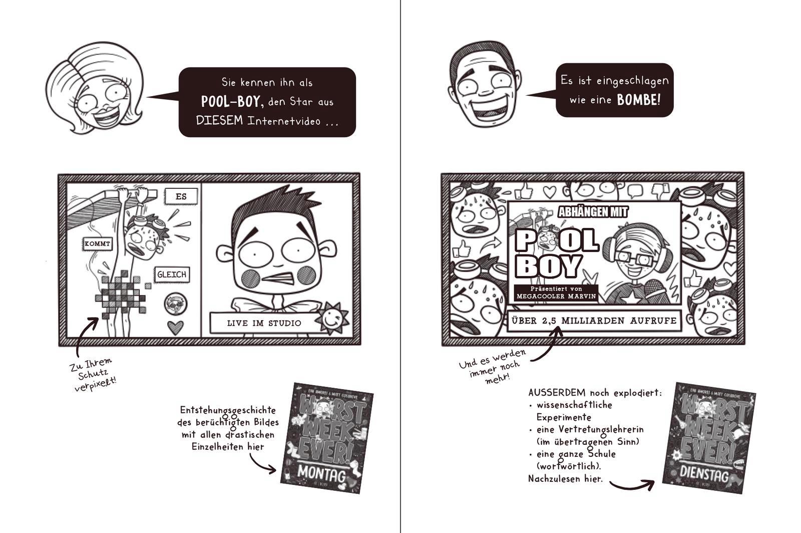 Beispielinhalt (Bild) Worst Week Ever  -  Donnerstag