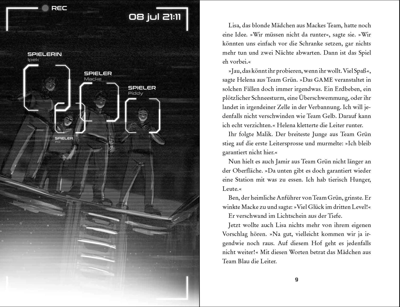 Beispielinhalt (Bild) The Game - Gefangen im Labyrinth