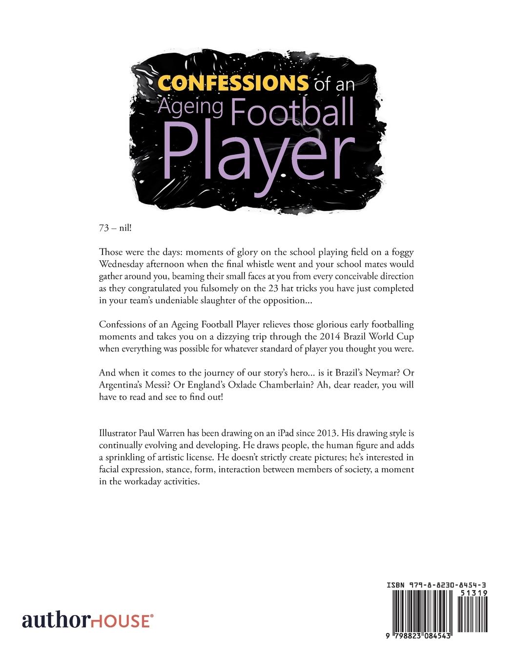 Rückseitencover Confessions of an Ageing Football Player