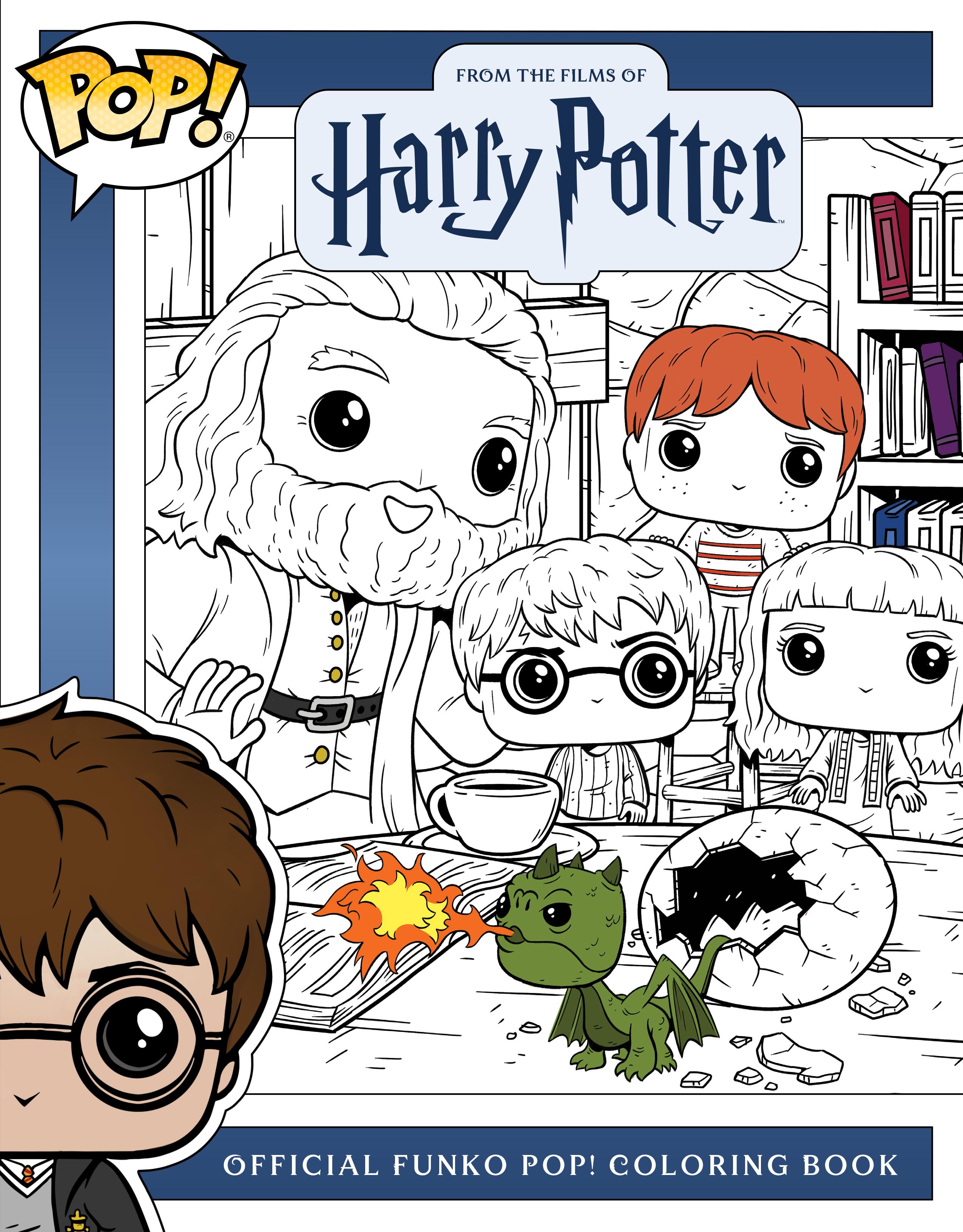 Vorderes Coverbild The Official Funko Pop! Harry Potter Coloring Book