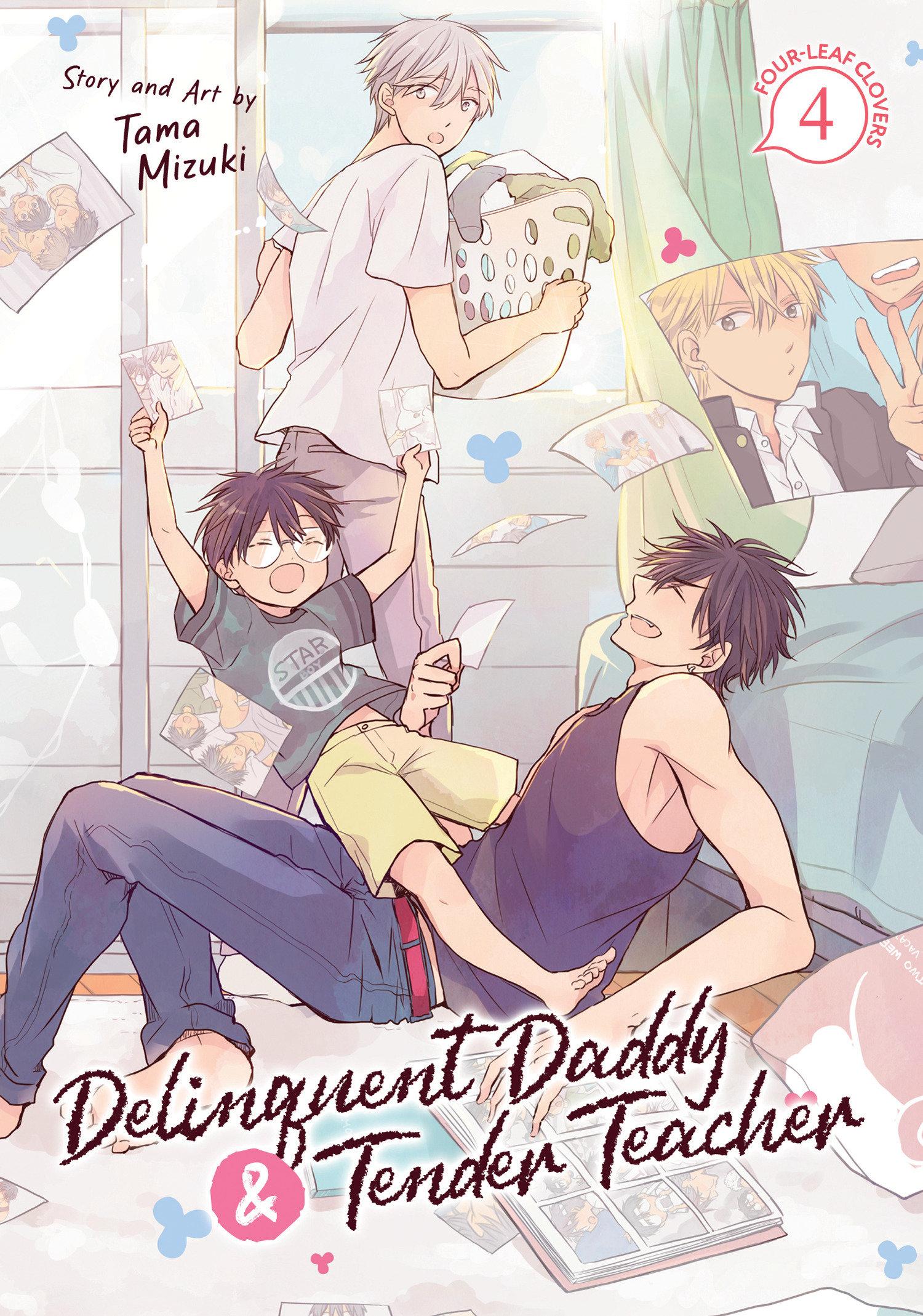 Vorderes Coverbild Delinquent Daddy and Tender Teacher Vol. 4: Four-Leaf Clovers