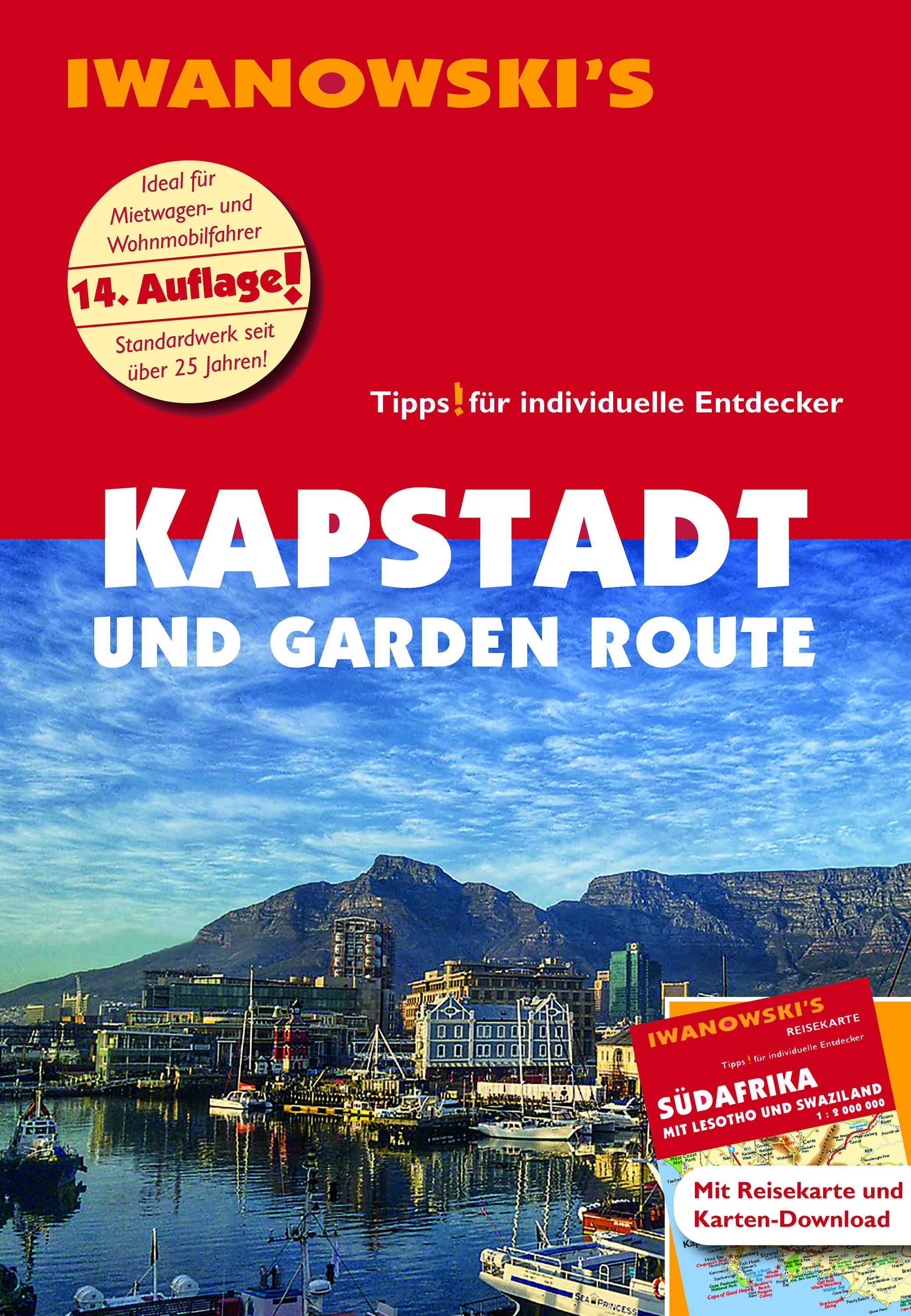 Vorderes Coverbild Kapstadt und Garden Route - Reiseführer von Iwanowski