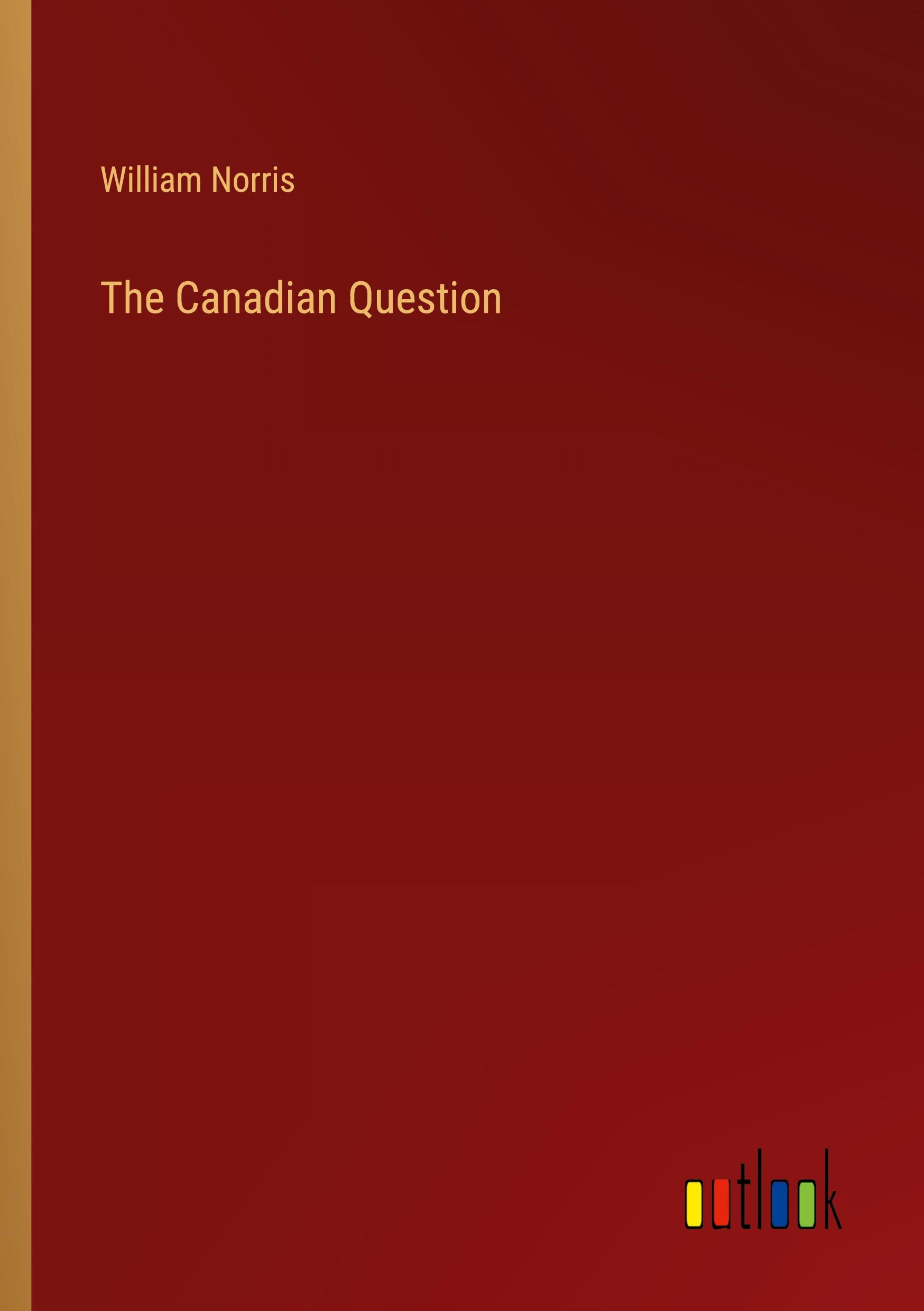 Vorderes Coverbild The Canadian Question