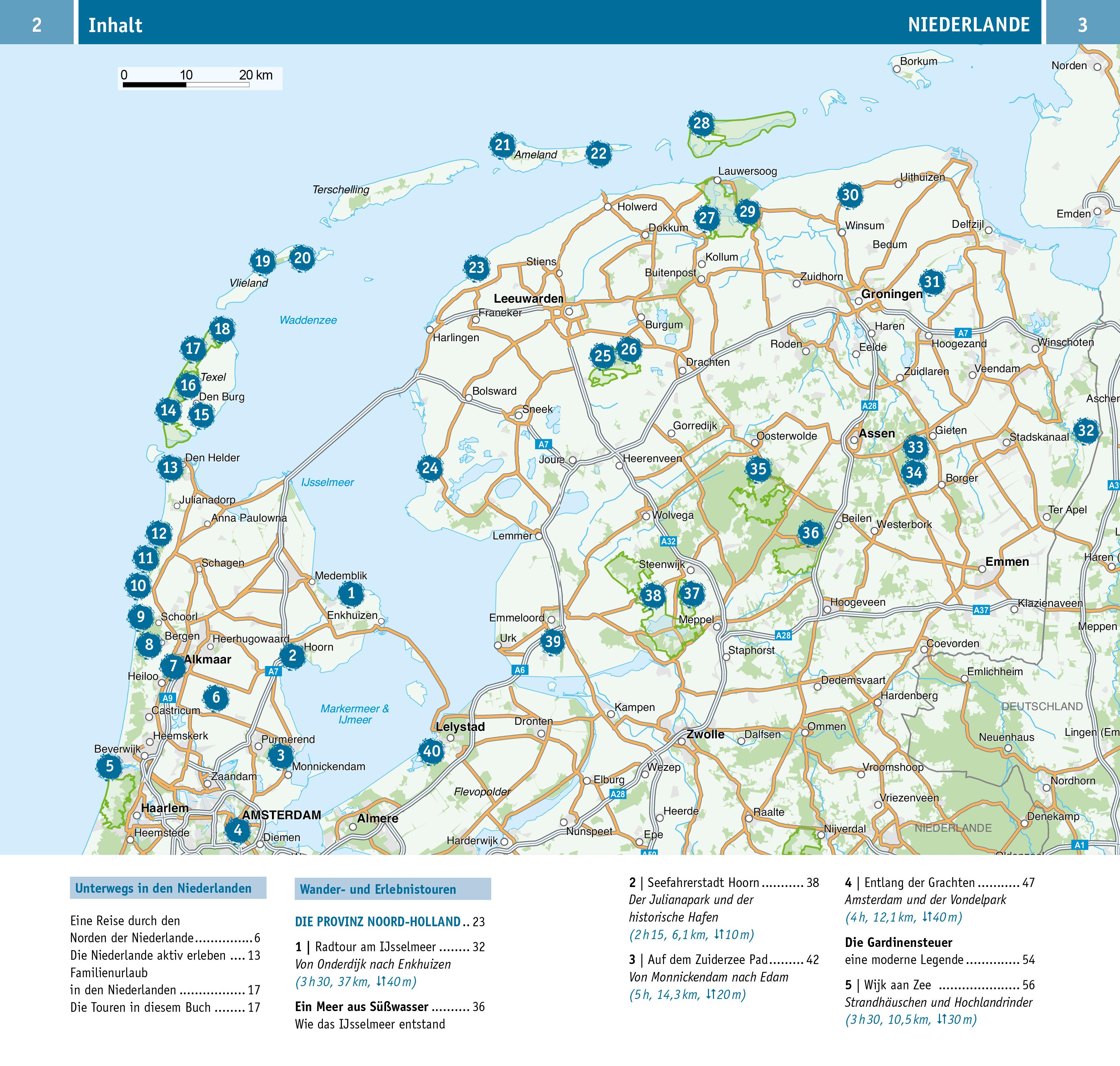 Beispielinhalt (Bild) Naturzeit erleben: Niederlande