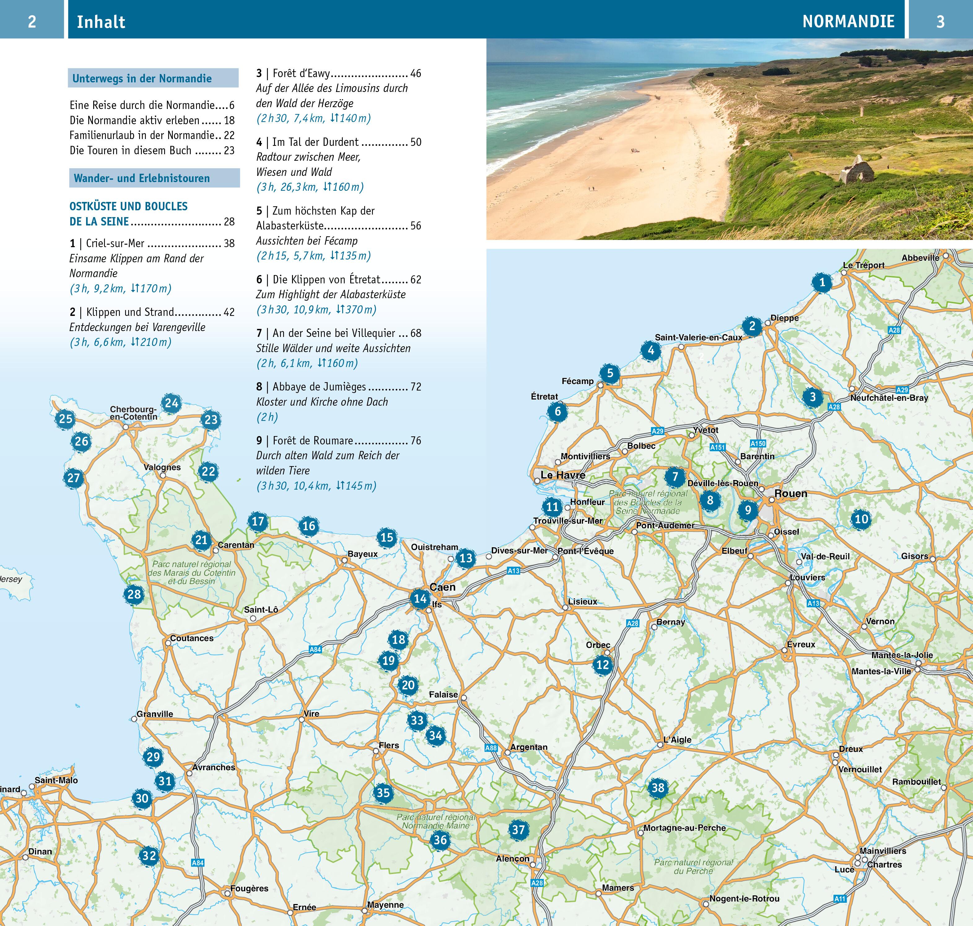 Beispielinhalt (Bild) Naturzeit erleben: Normandie
