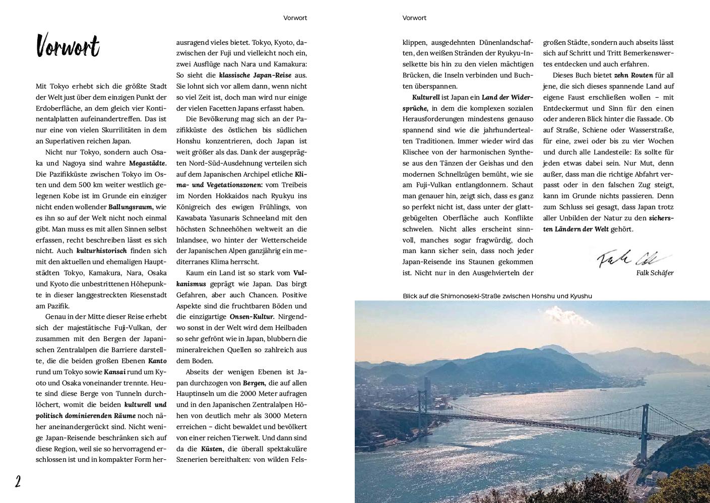 Beispielinhalt (Bild) Japan - Reiserouten, Highlights, Inspiration