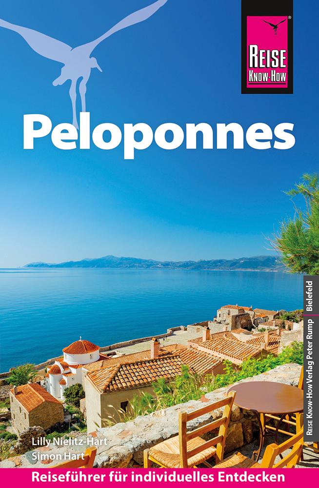 Vorderes Coverbild Reise Know-How Reiseführer Peloponnes