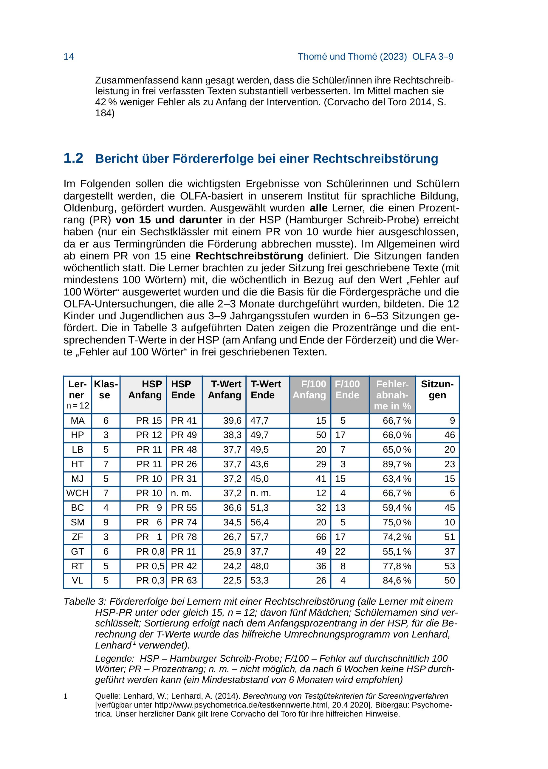 Beispielinhalt (Bild) OLFA 3-9: Oldenburger Fehleranalyse für die Klassen 3-9