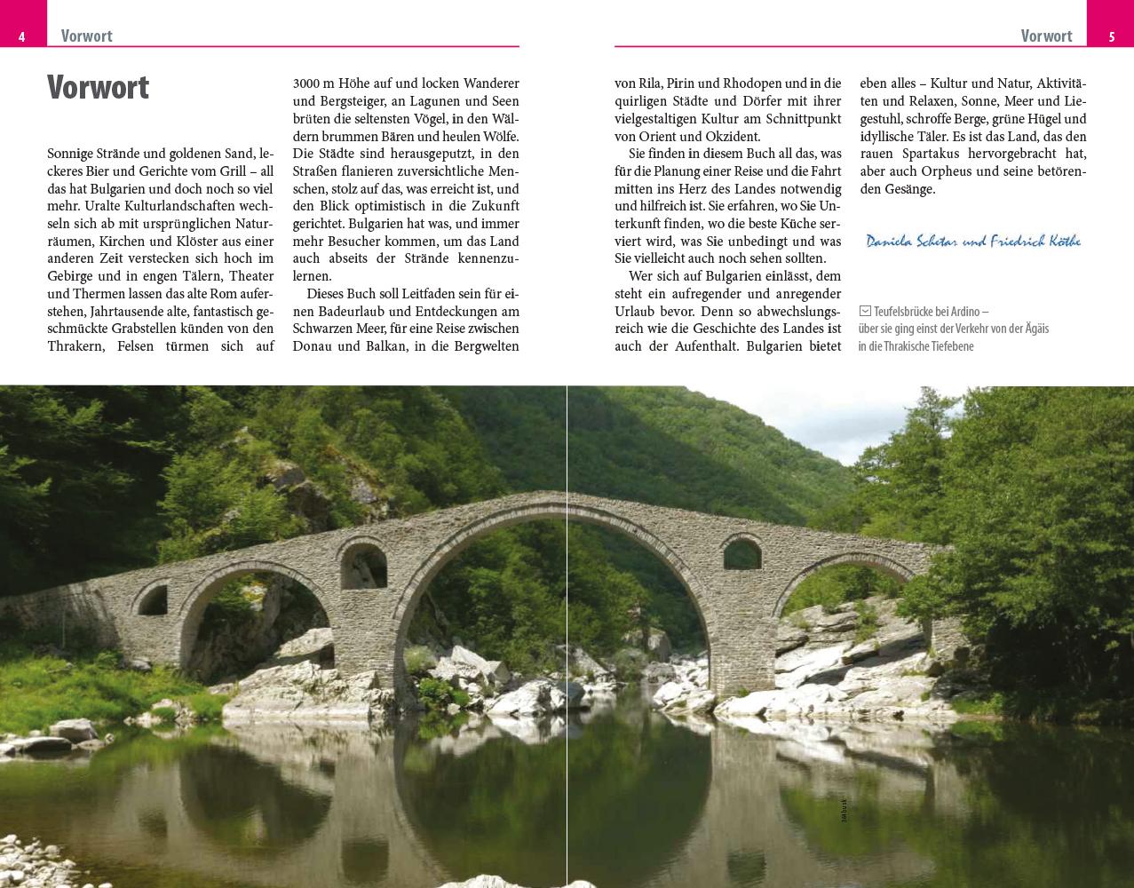 Beispielinhalt (Bild) Reise Know-How Reiseführer Bulgarien