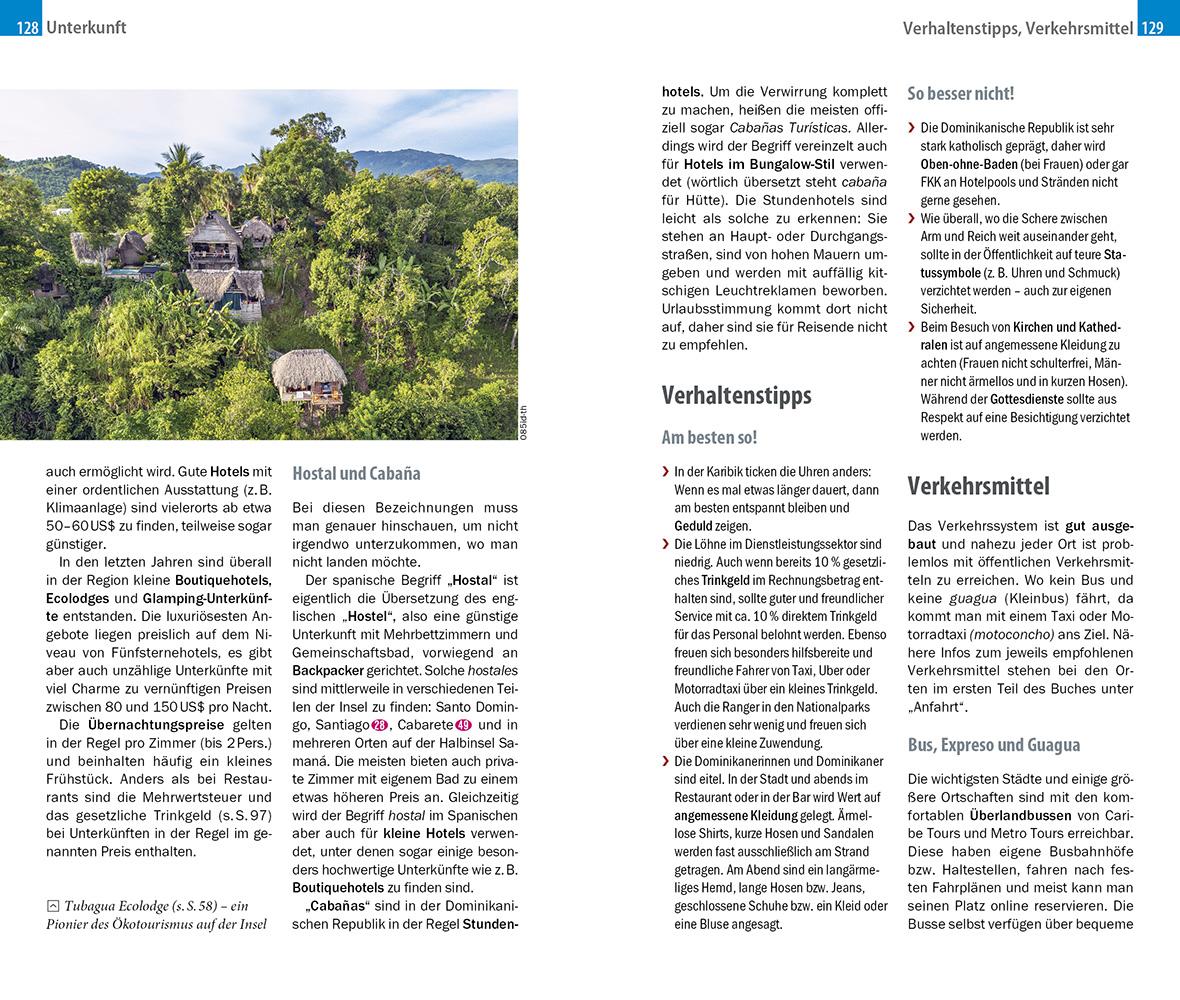 Beispielinhalt (Bild) Reise Know-How InselTrip Dominikanische Republik
