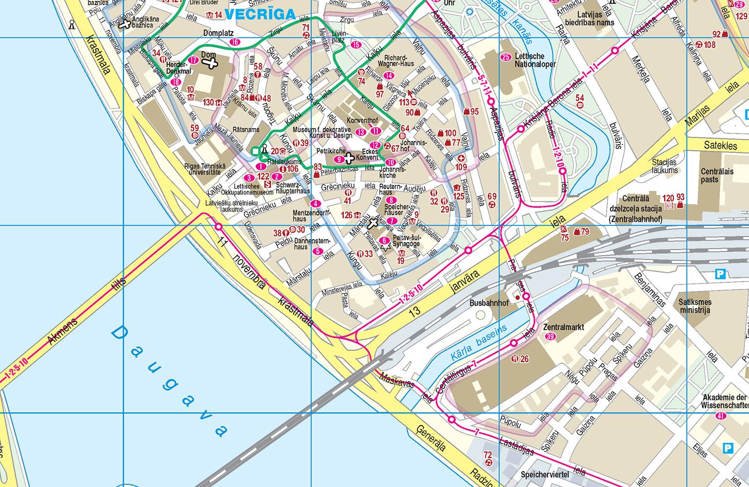 Beispielinhalt (Bild) Reise Know-How CityTrip Riga