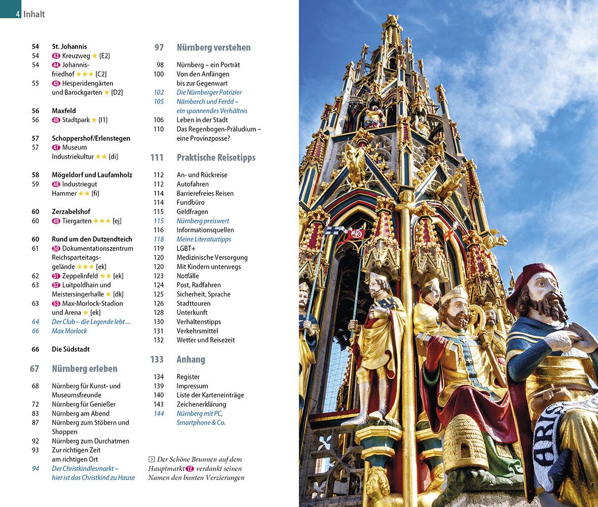 Beispielinhalt (Bild) Reise Know-How CityTrip Nürnberg