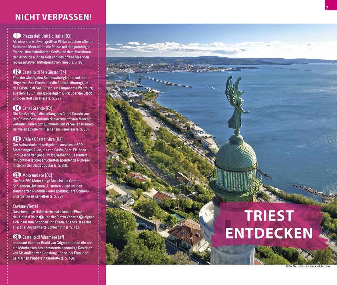 Beispielinhalt (Bild) Reise Know-How CityTrip Triest