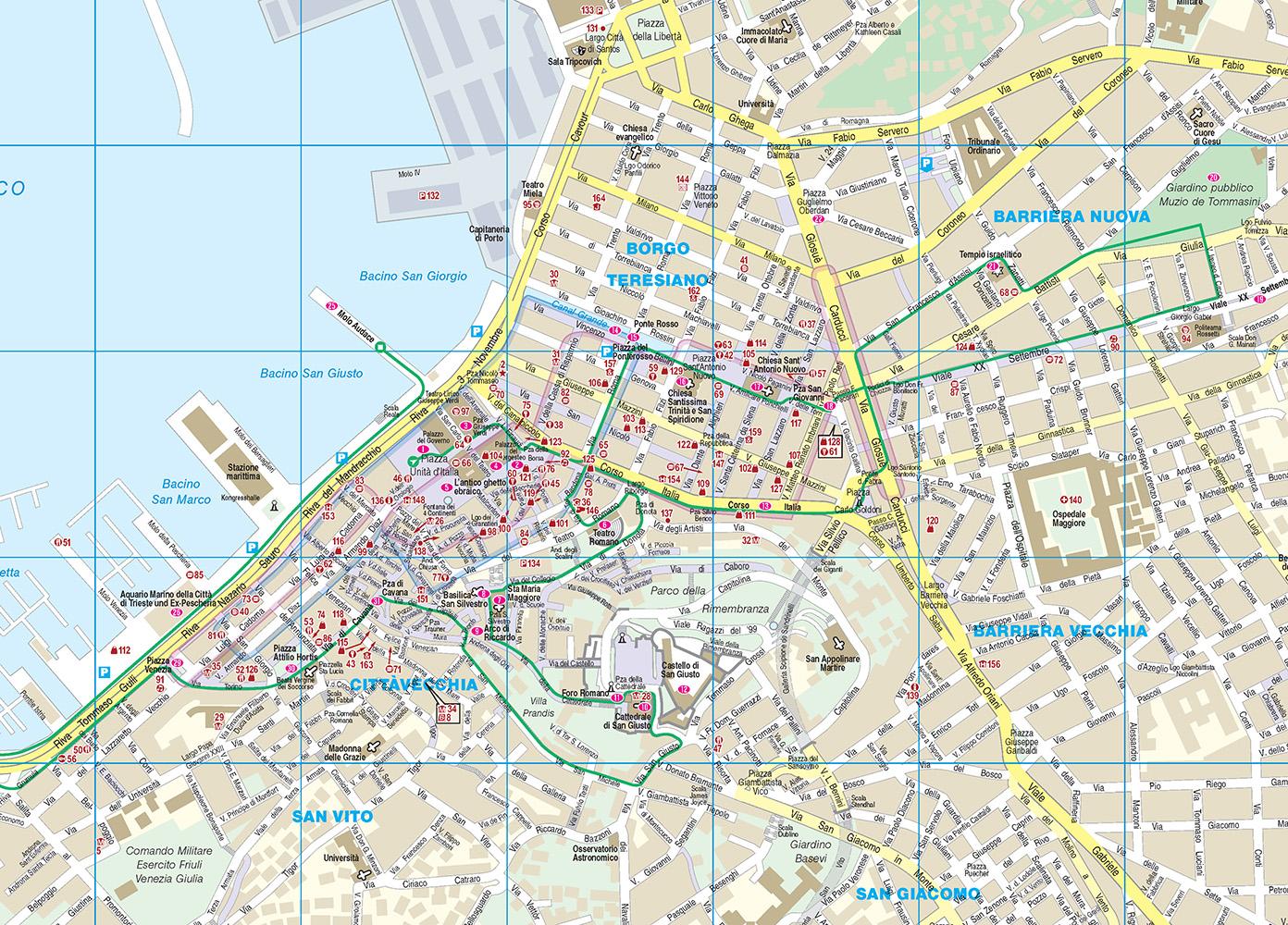 Beispielinhalt (Bild) Reise Know-How CityTrip Triest