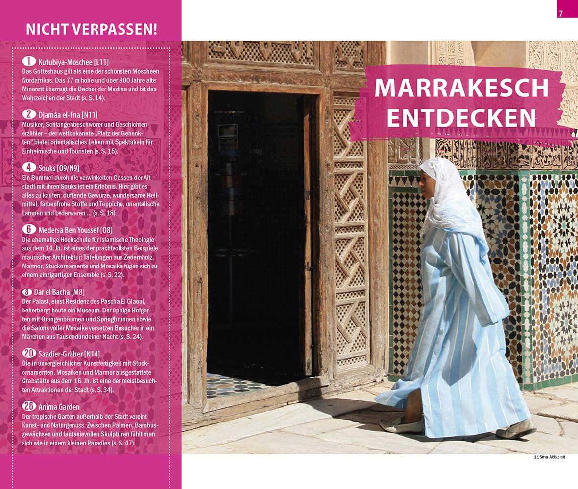 Beispielinhalt (Bild) Reise Know-How CityTrip Marrakesch