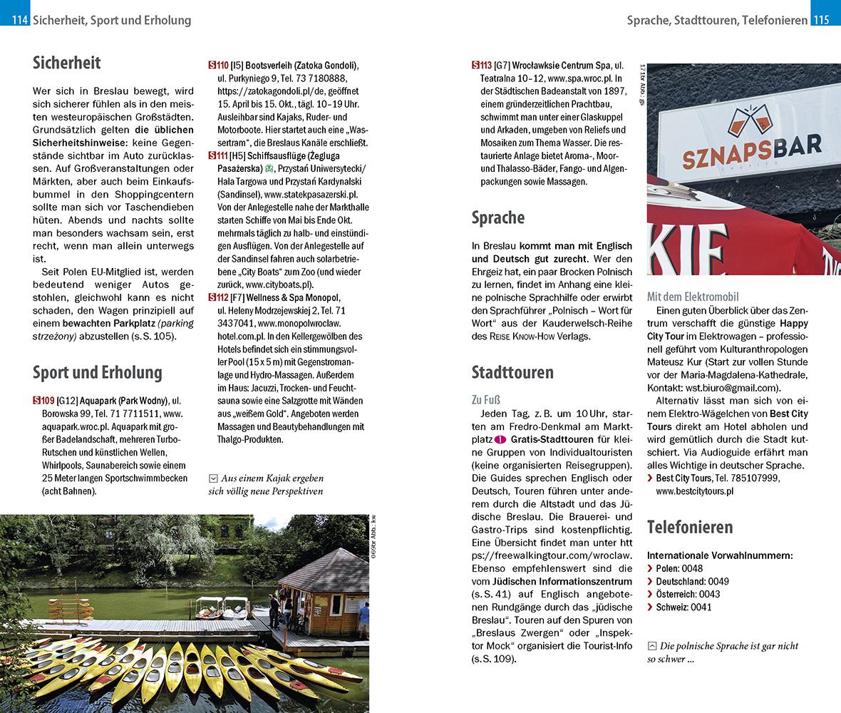 Beispielinhalt (Bild) Reise Know-How CityTrip Breslau