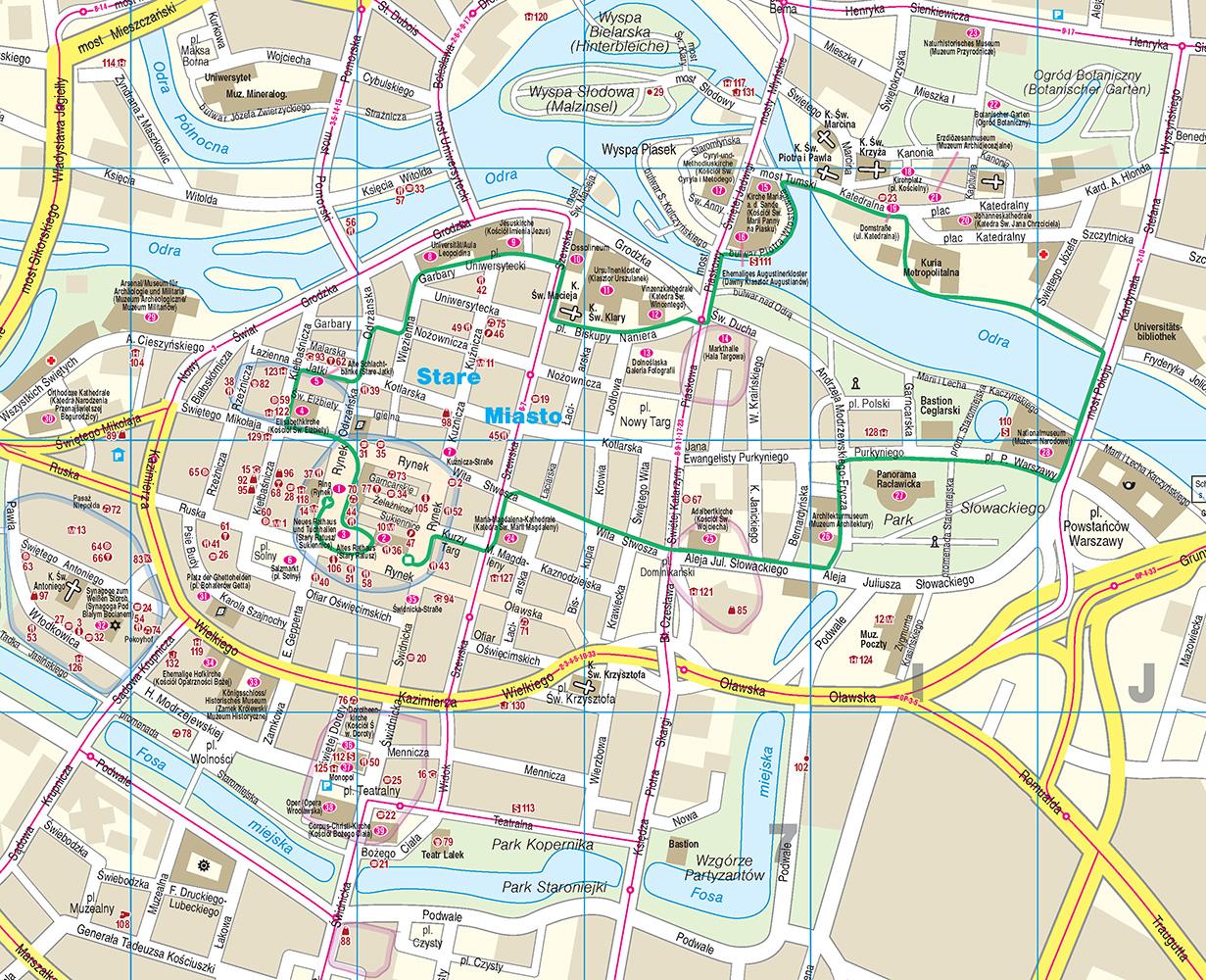 Beispielinhalt (Bild) Reise Know-How CityTrip Breslau