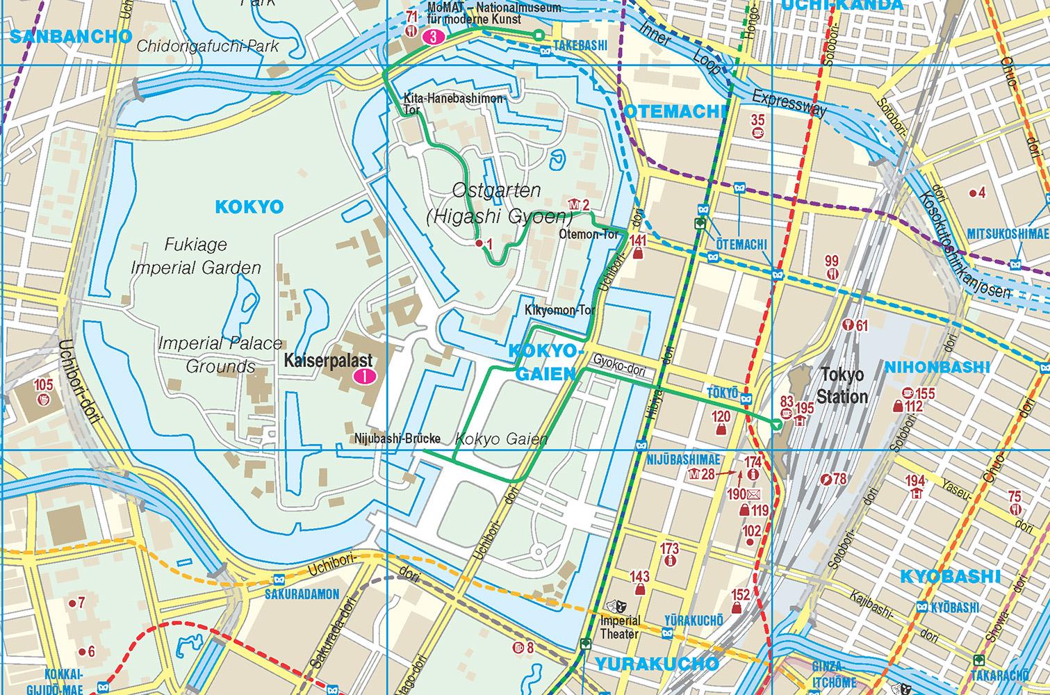 Beispielinhalt (Bild) Reise Know-How CityTrip Tokyo
