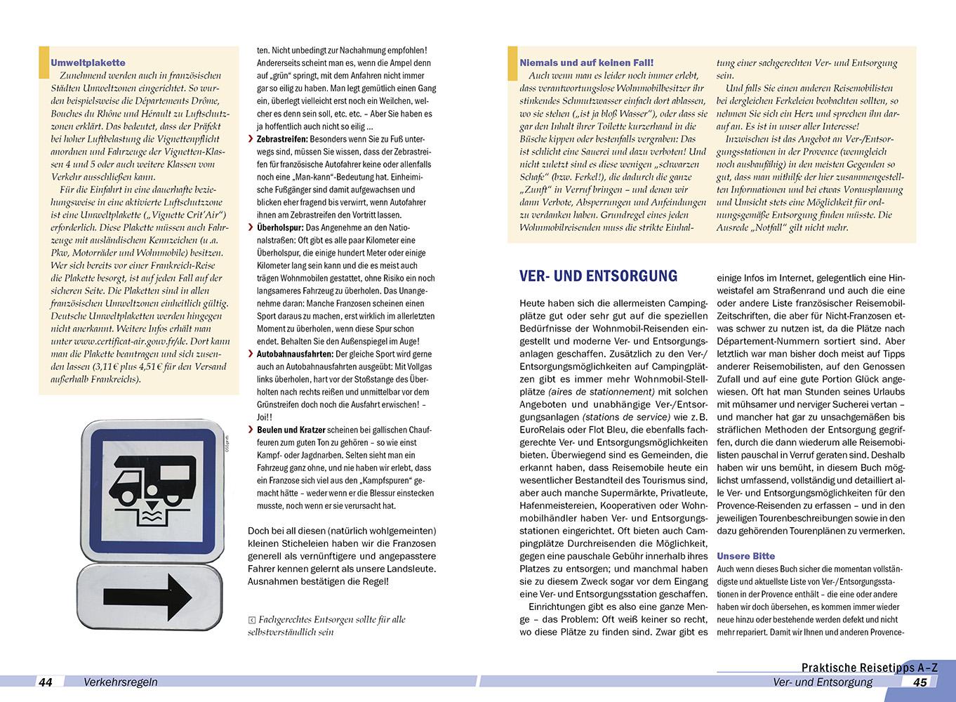 Beispielinhalt (Bild) Reise Know-How Wohnmobil-Tourguide Provence mit Seealpen und Côte d'Azur