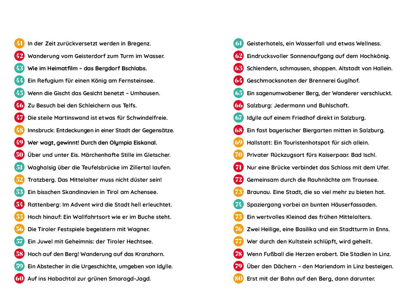 Beispielinhalt (Bild) Soul Places Österreich - Die Seele Österreichs spüren