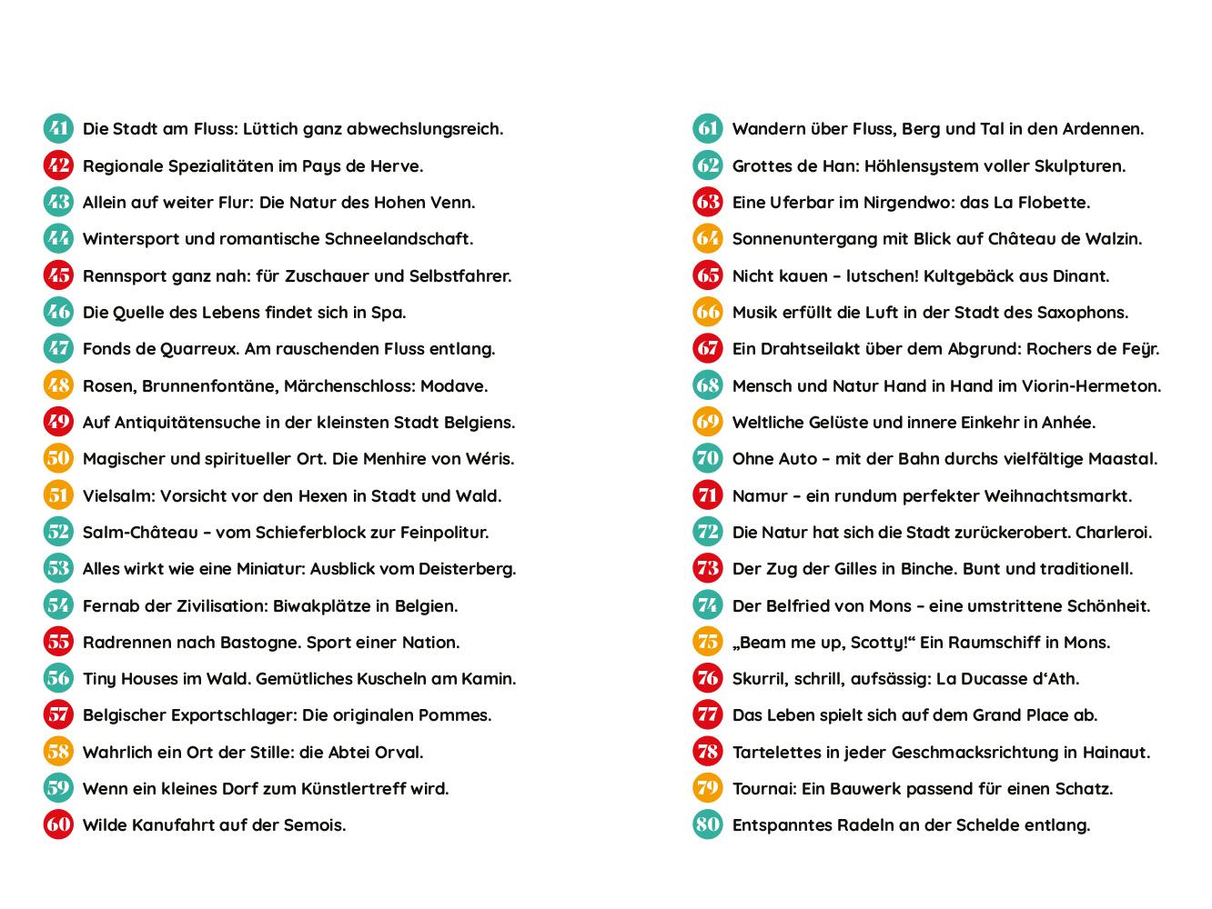 Beispielinhalt (Bild) Soul Places Belgien - Die Seele Belgiens spüren