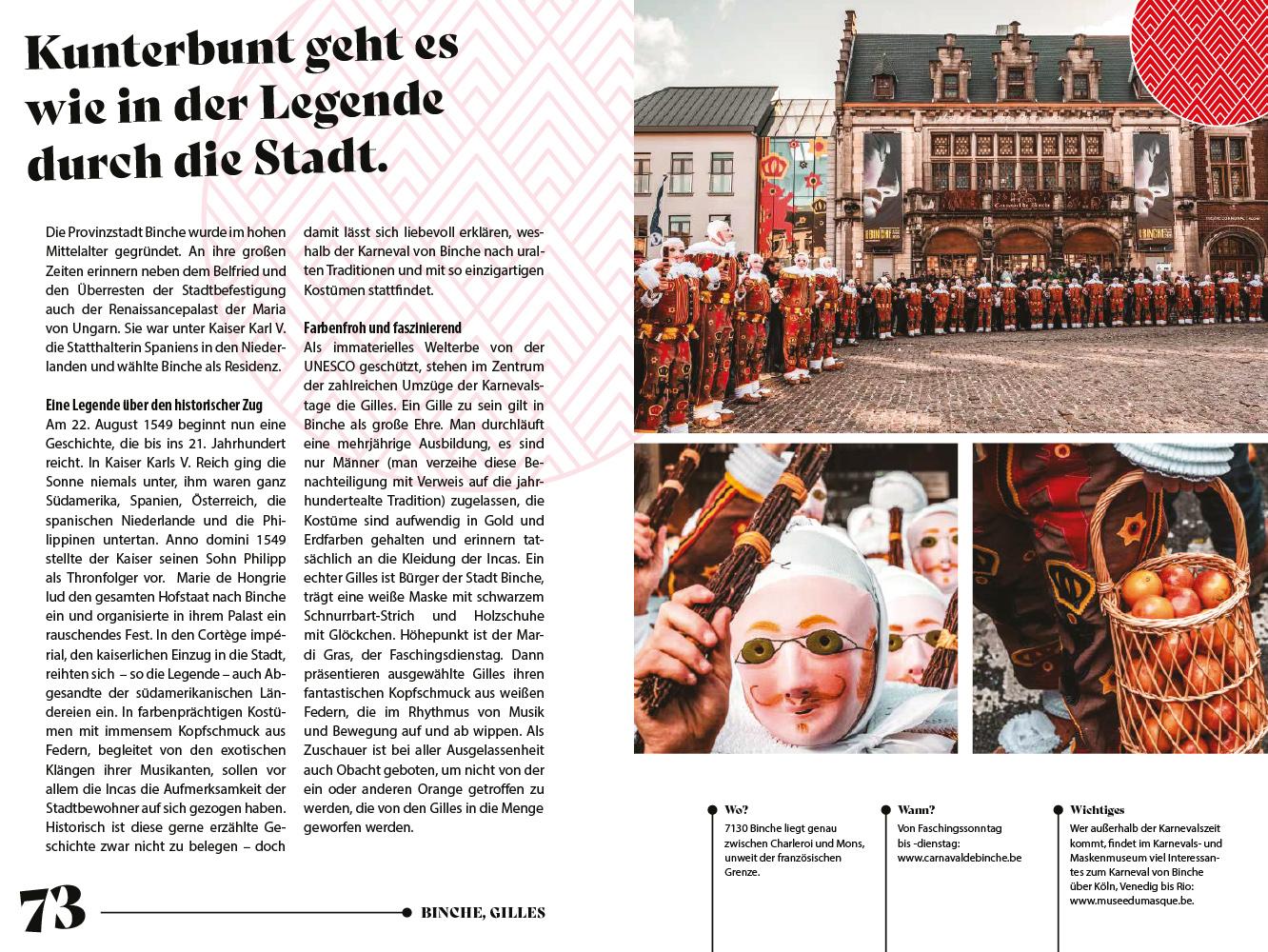 Beispielinhalt (Bild) Soul Places Belgien - Die Seele Belgiens spüren