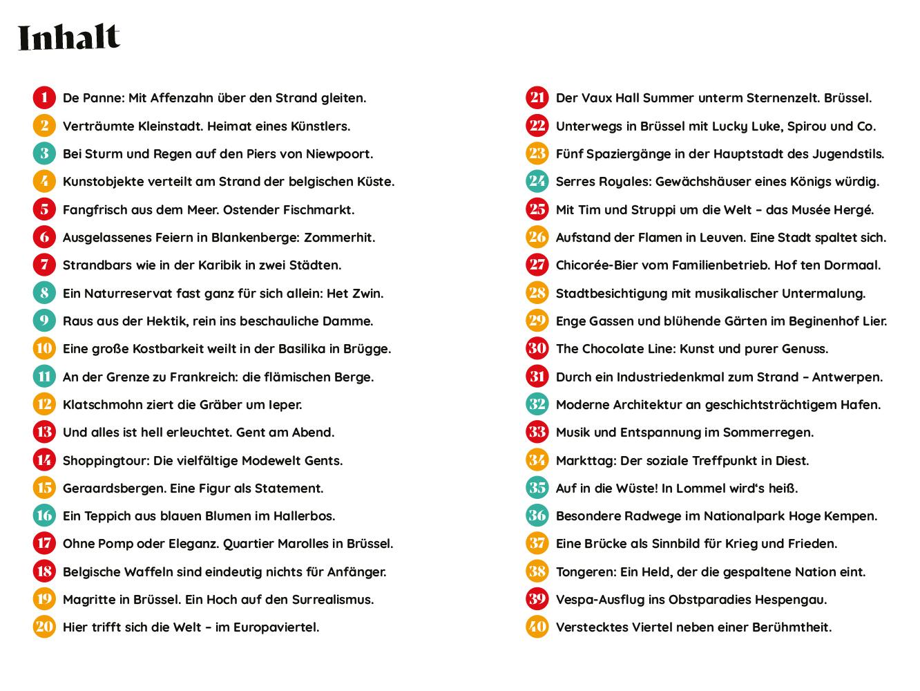 Beispielinhalt (Bild) Soul Places Belgien - Die Seele Belgiens spüren