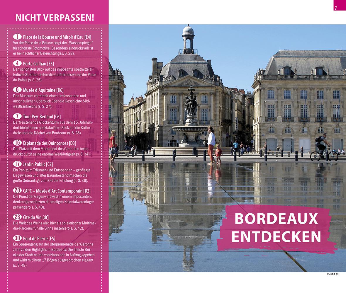 Beispielinhalt (Bild) Reise Know-How CityTrip Bordeaux