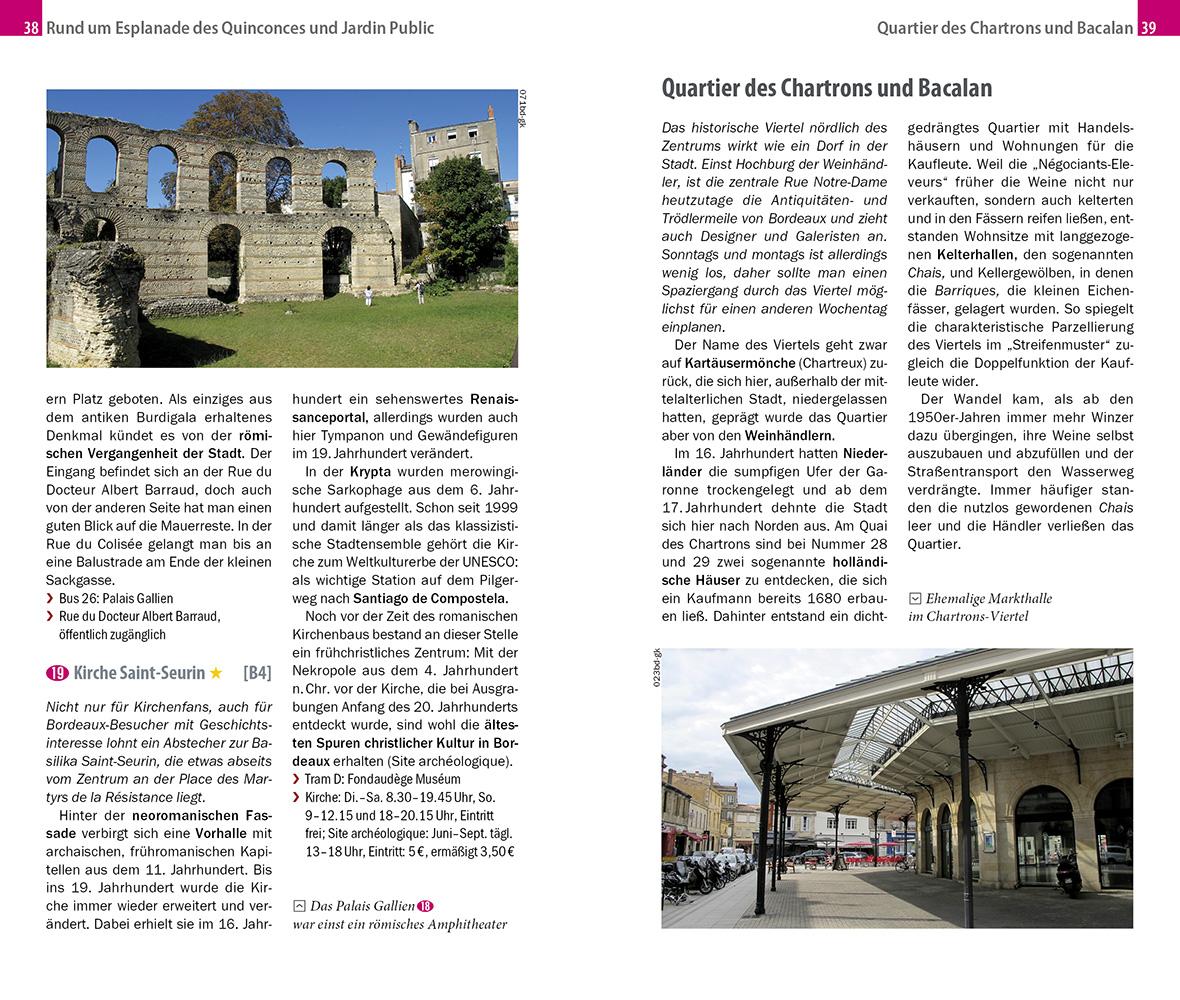 Beispielinhalt (Bild) Reise Know-How CityTrip Bordeaux
