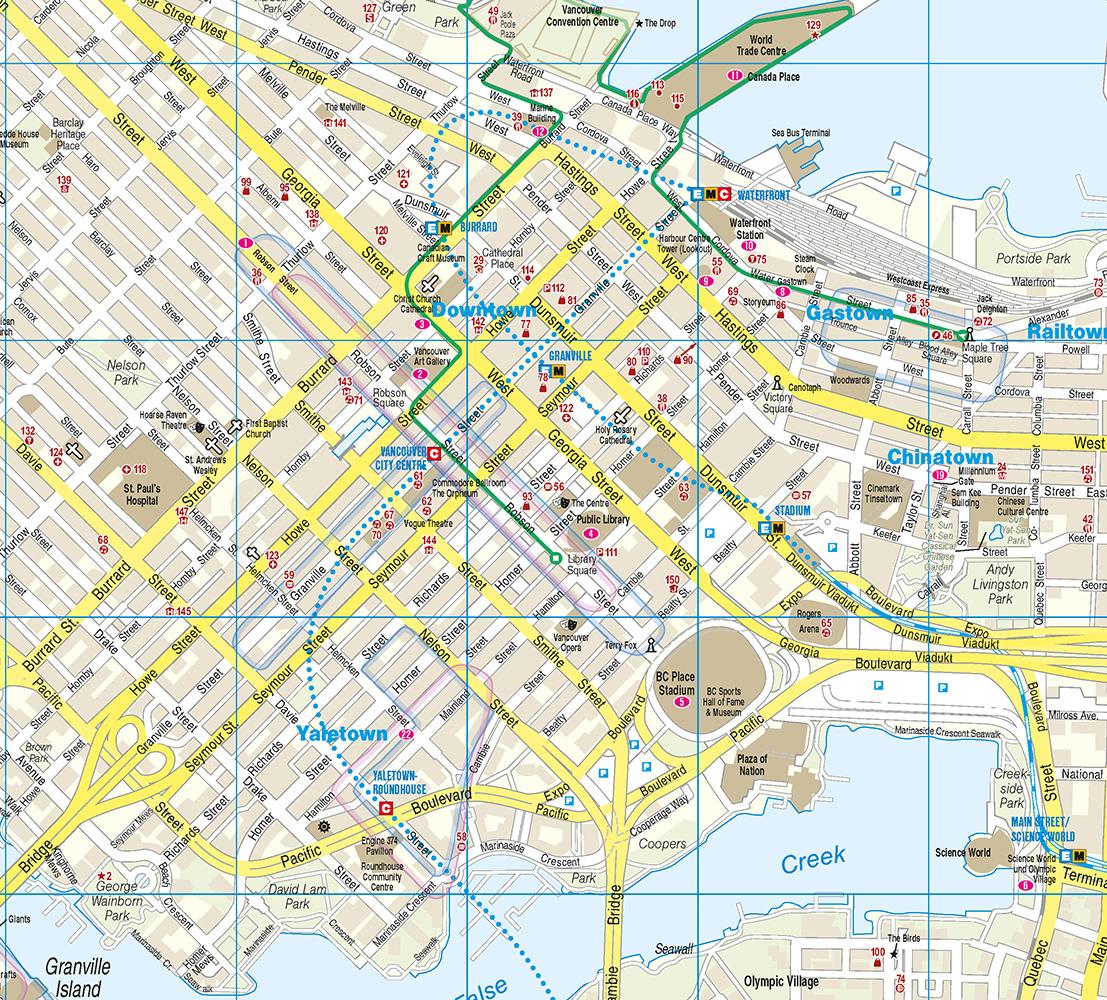 Beispielinhalt (Bild) Reise Know-How CityTrip Vancouver mit Victoria