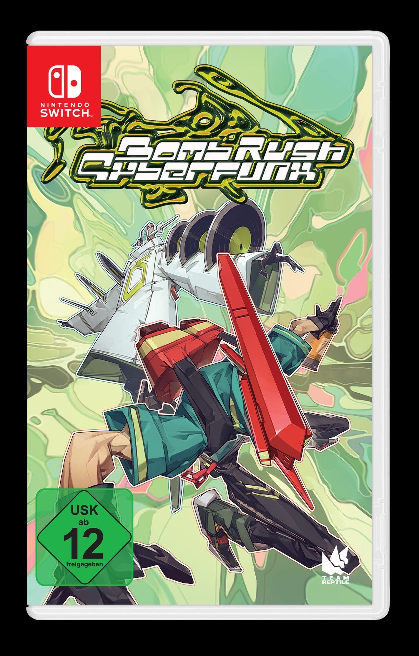 Vorderes Coverbild Bomb Rush Cyberfunk (Nintendo Switch)