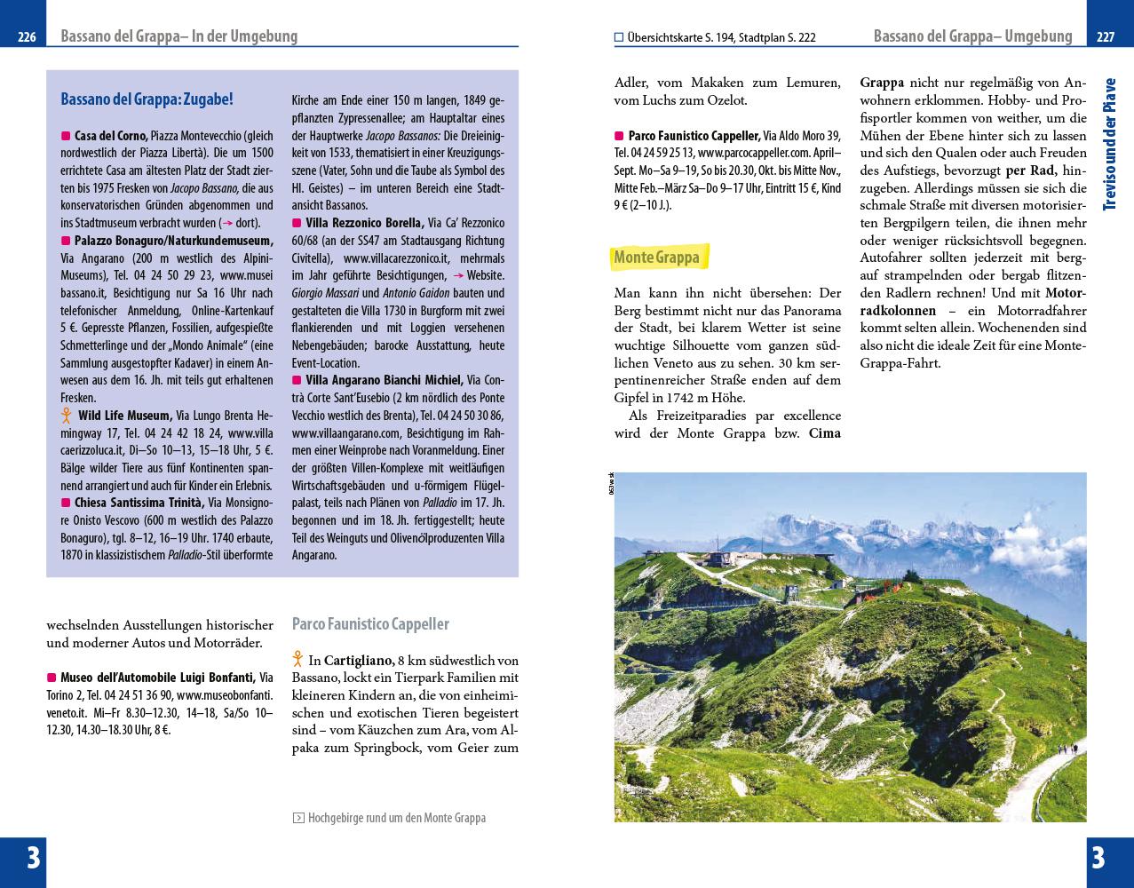 Beispielinhalt (Bild) Reise Know-How Reiseführer Venetien
