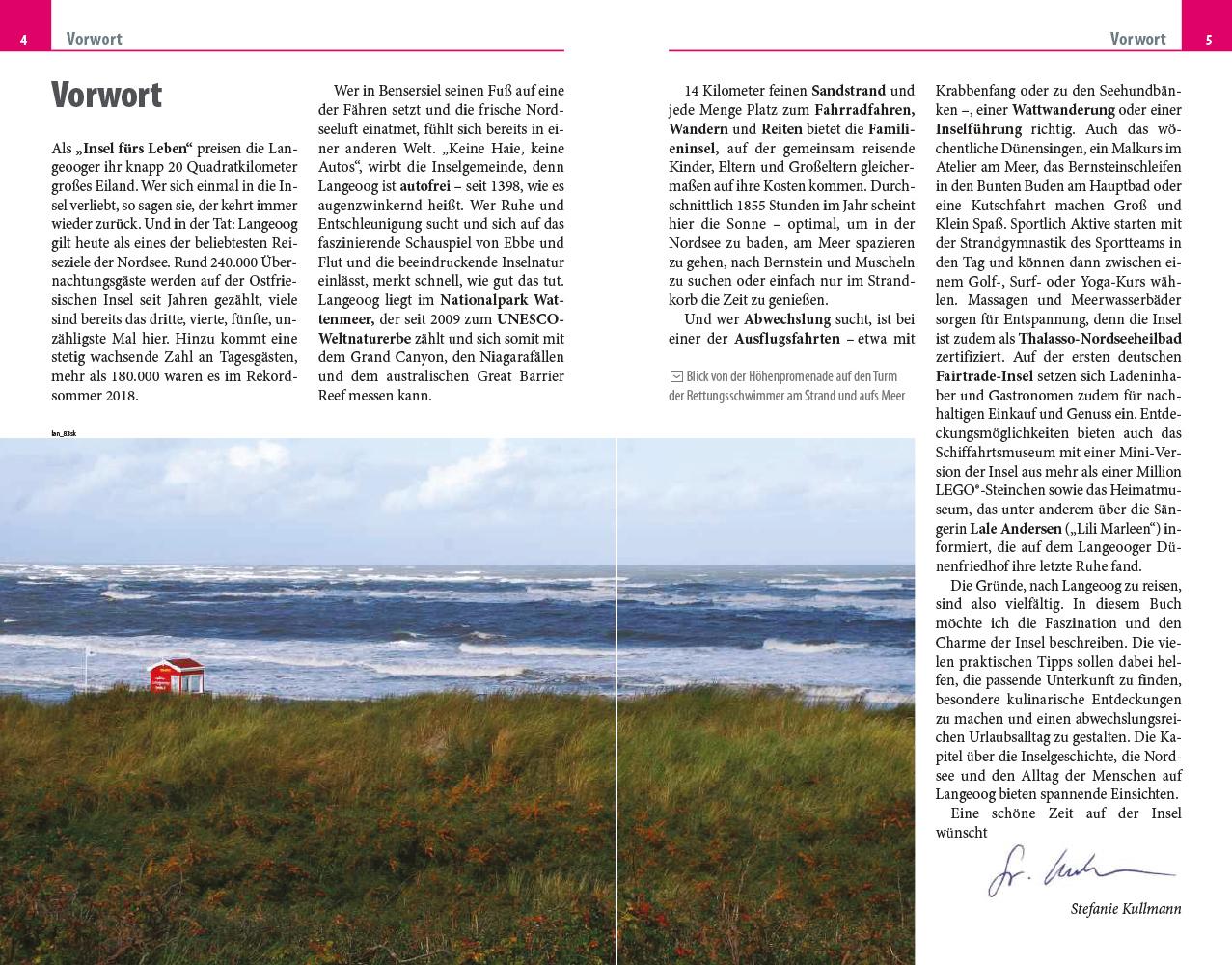 Beispielinhalt (Bild) Reise Know-How Reiseführer Langeoog