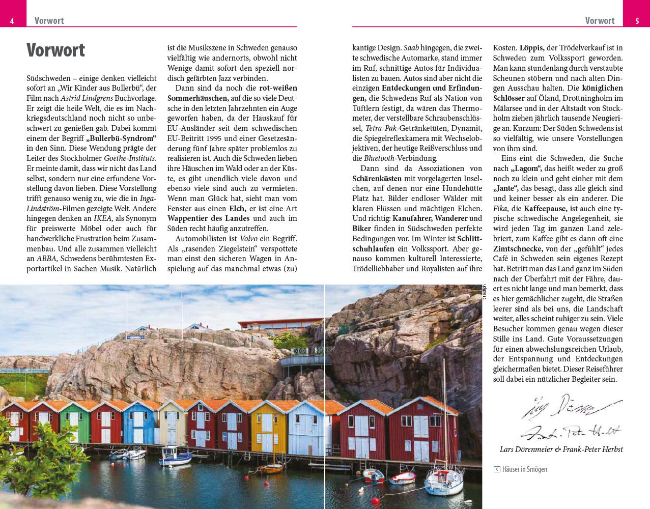 Beispielinhalt (Bild) Reise Know-How Reiseführer Südschweden