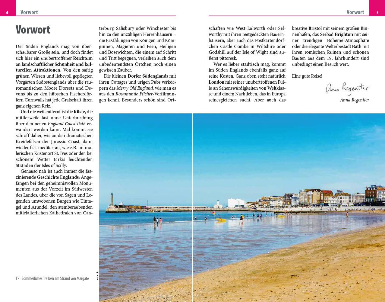 Beispielinhalt (Bild) Reise Know-How Reiseführer England - der Süden