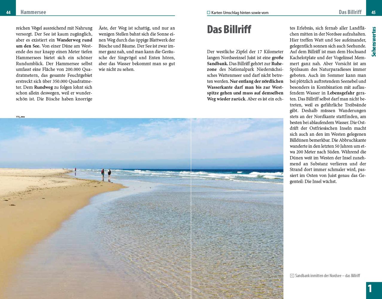 Beispielinhalt (Bild) Reise Know-How Reiseführer Juist
